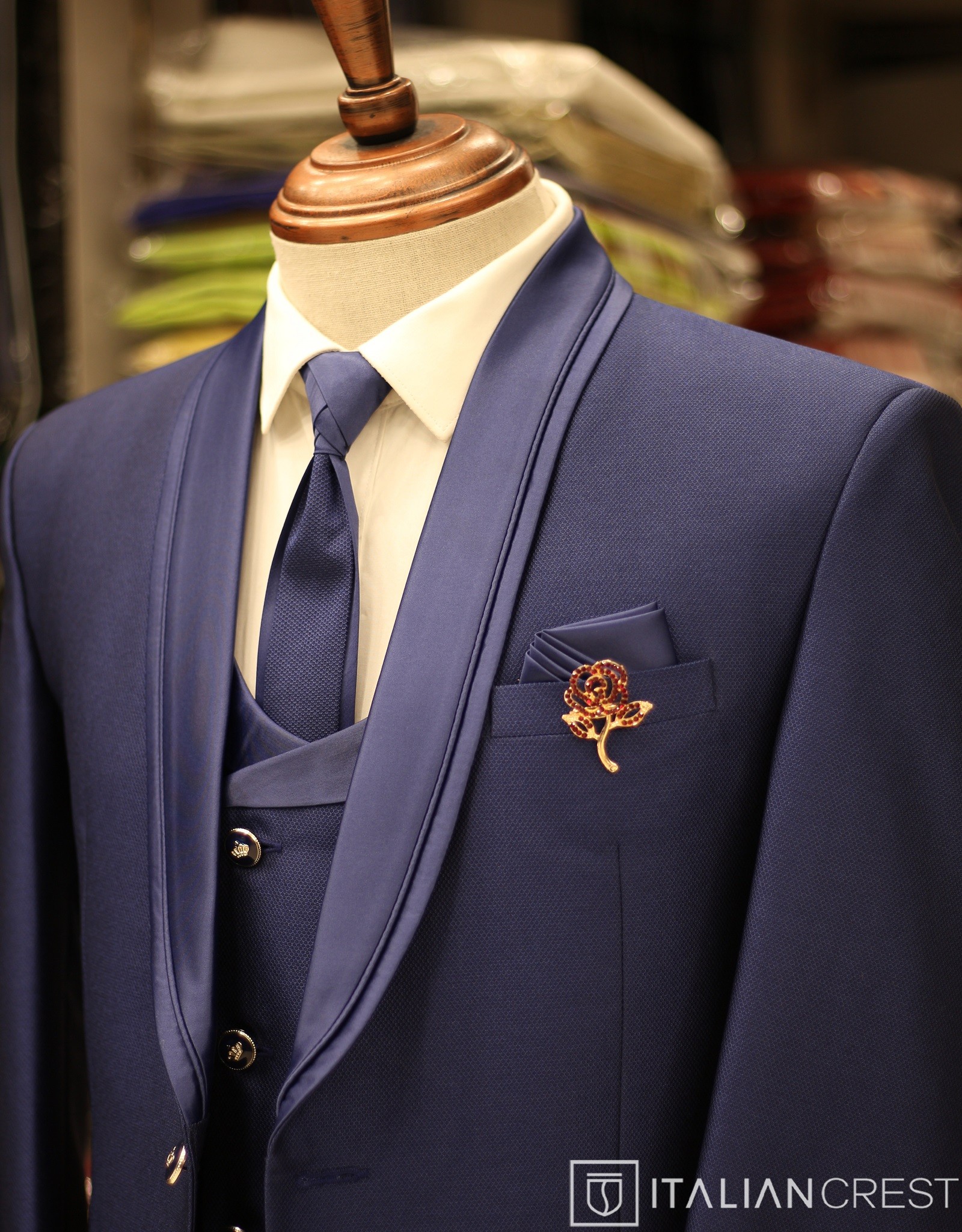 IC1216-5PC WEDDING SUITS