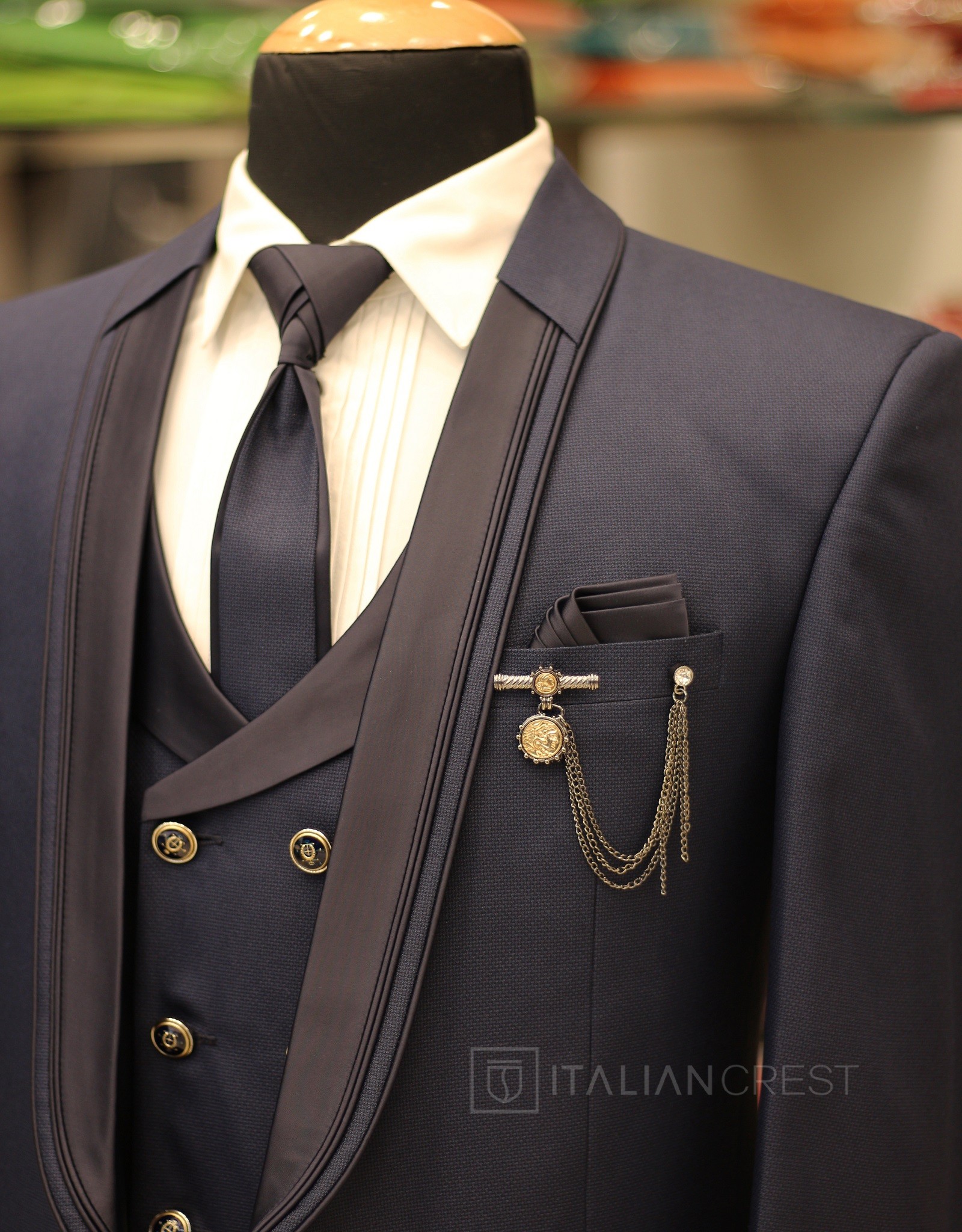 IC1233-5PC WEDDING SUITS