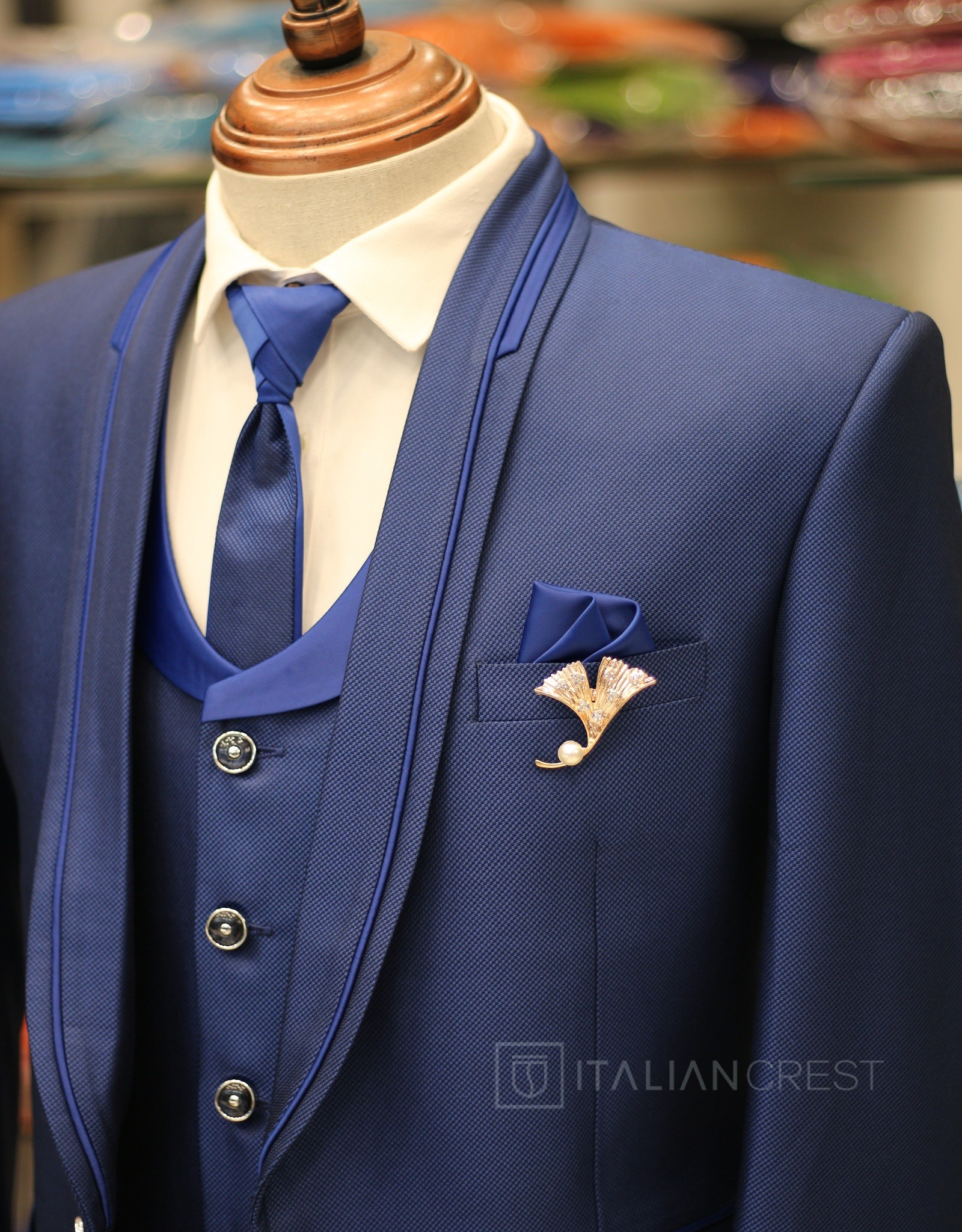 IC1236-5PC WEDDING SUITS