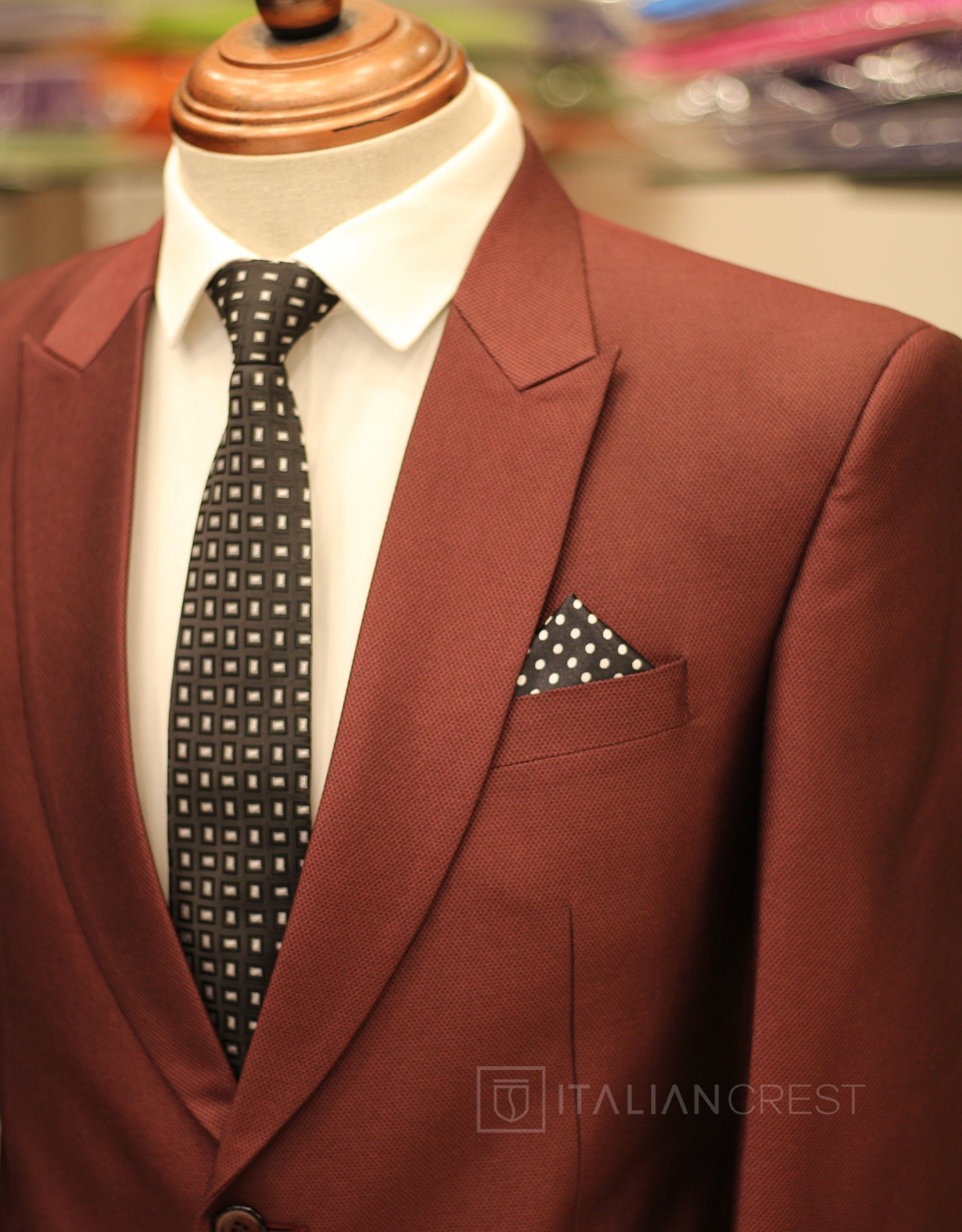 IC13069-PEAK LAPEL SUITS