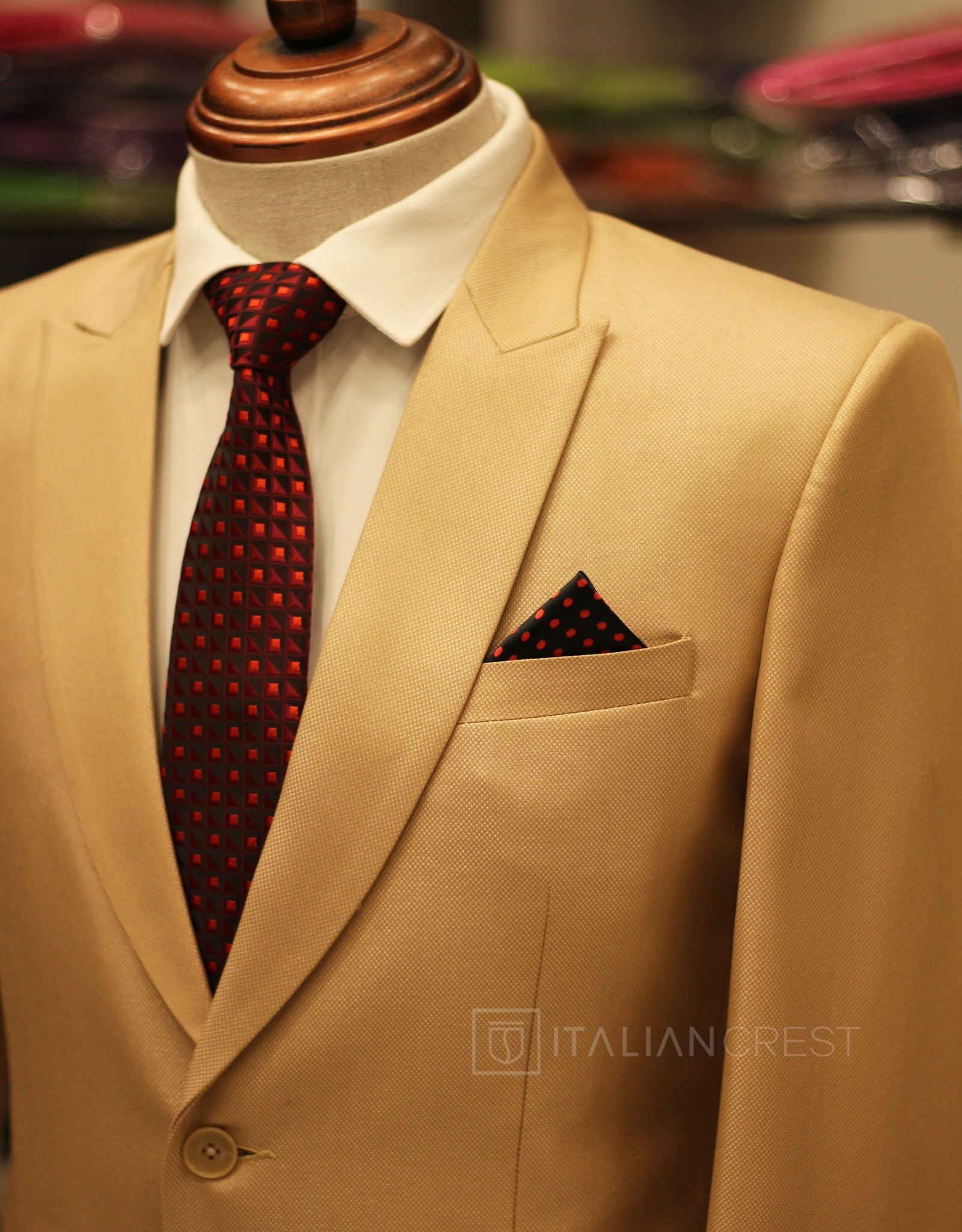 IC13071-PEAK LAPEL SUITS