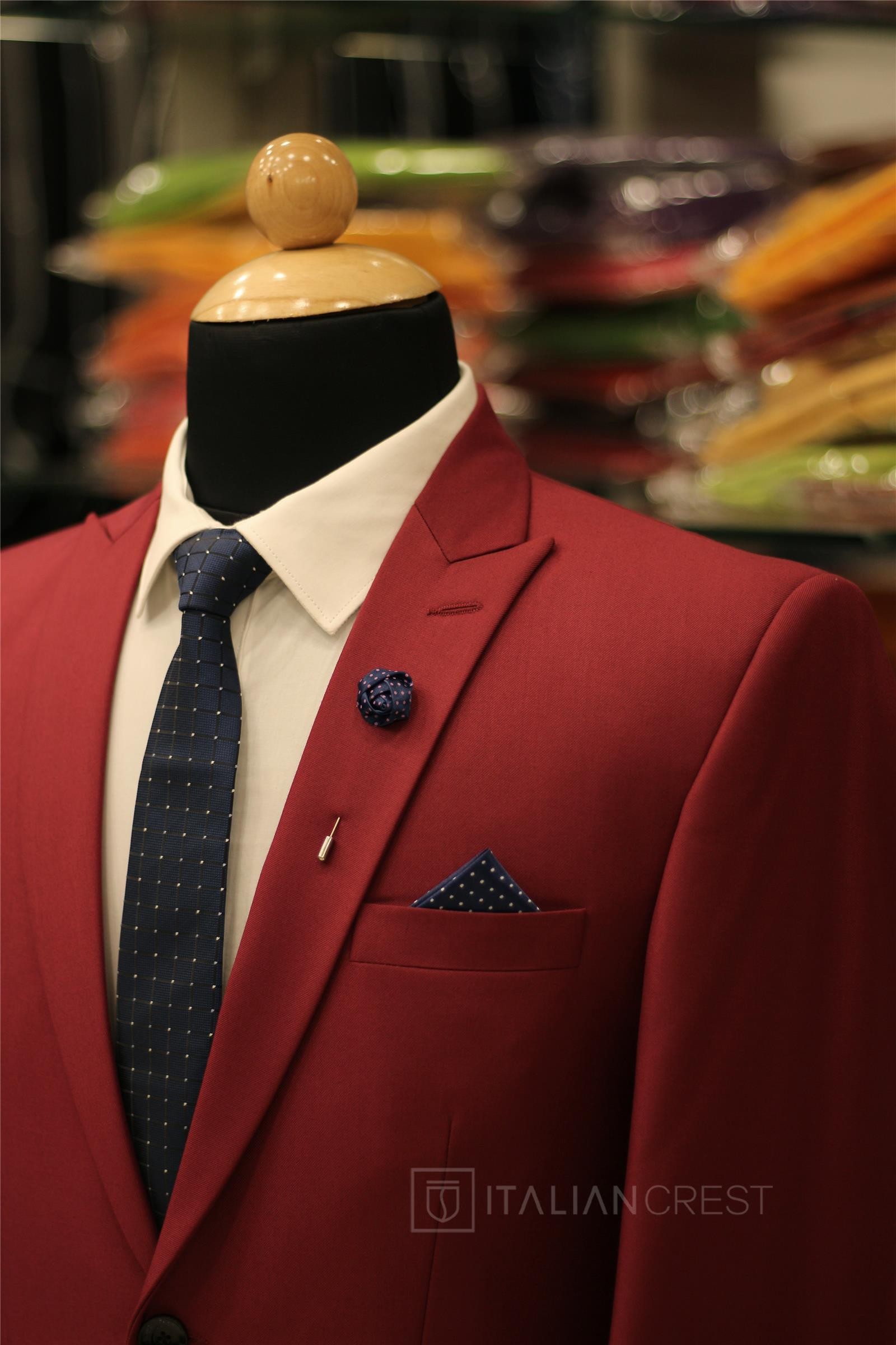 IC13627-PEAK LAPEL SUITS
