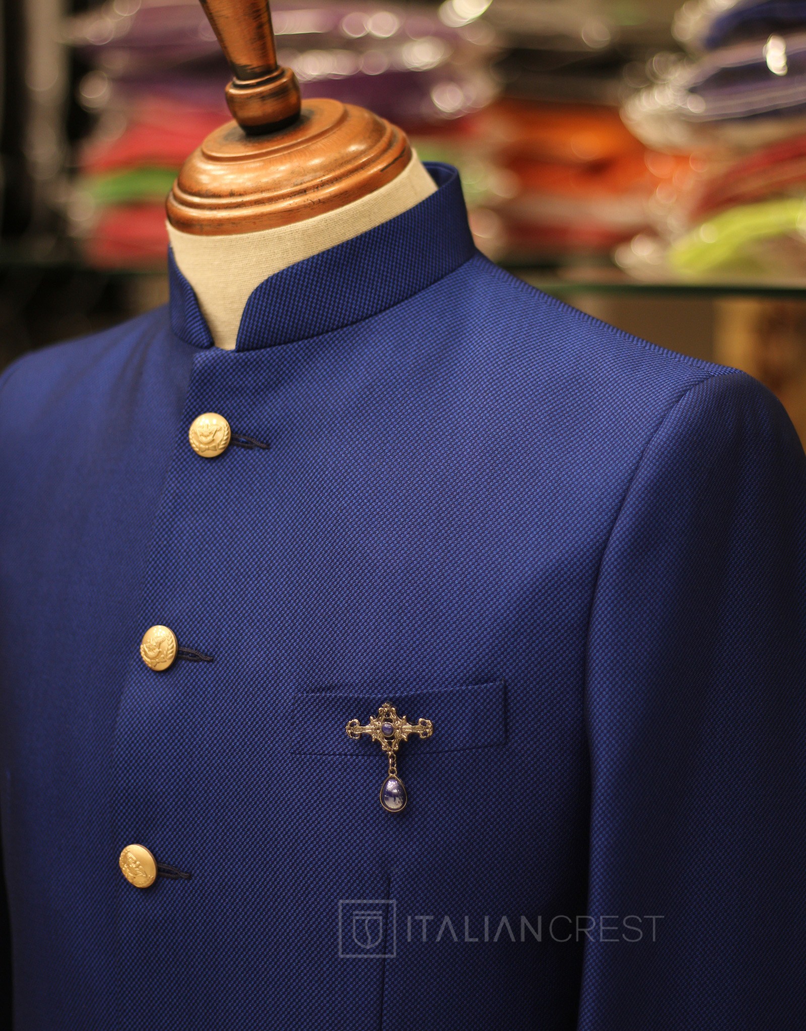 Jodhpuri brooch top