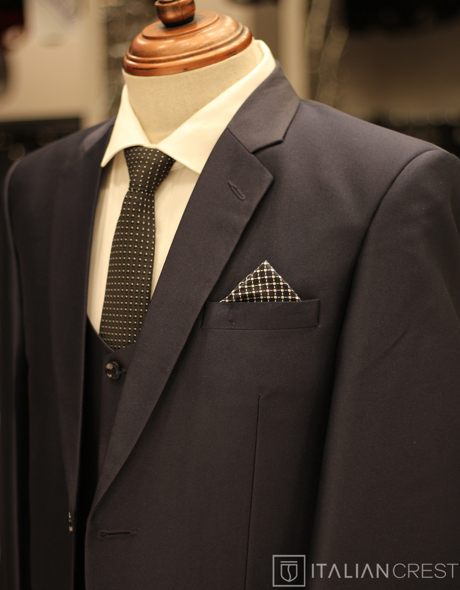 IC17953-3PC NOTCH LAPEL SUITS