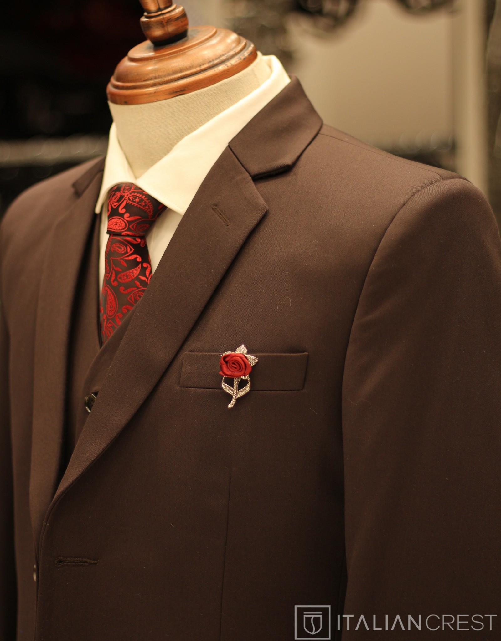 IC17962-3PC NOTCH LAPEL SUITS