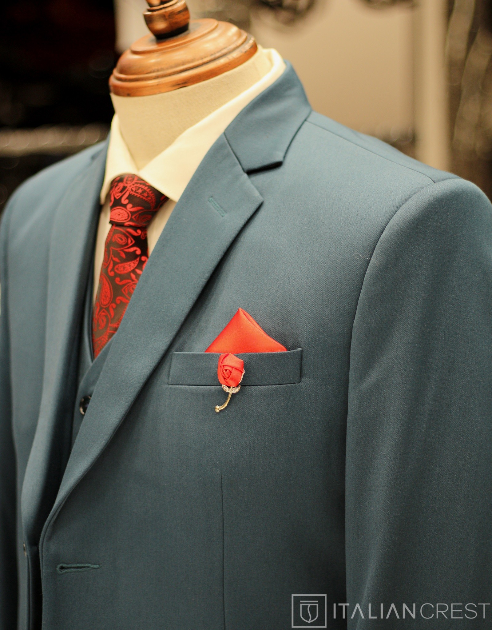 IC17965-3PC NOTCH LAPEL SUITS