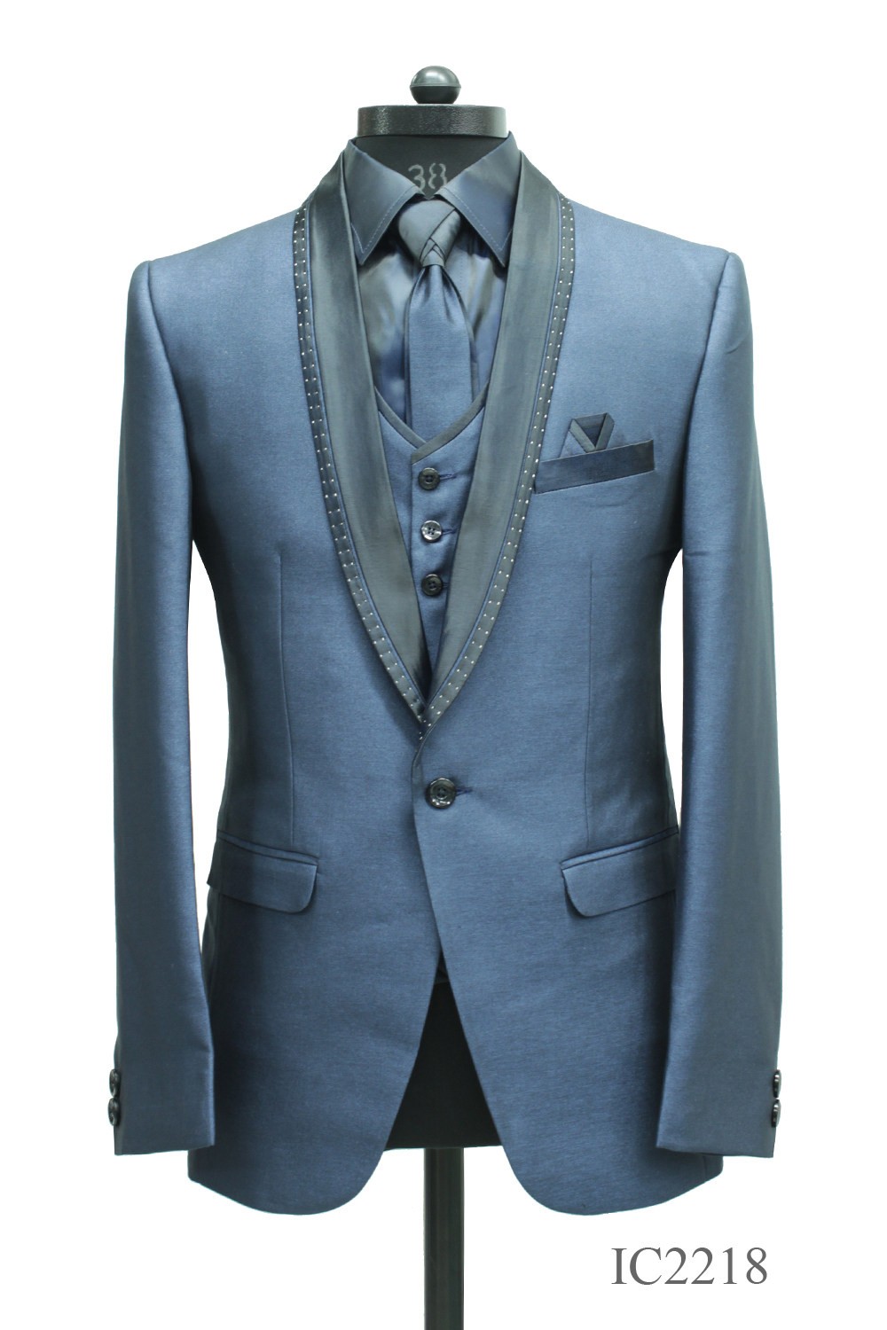IC2218-5PC WEDDING SUITS