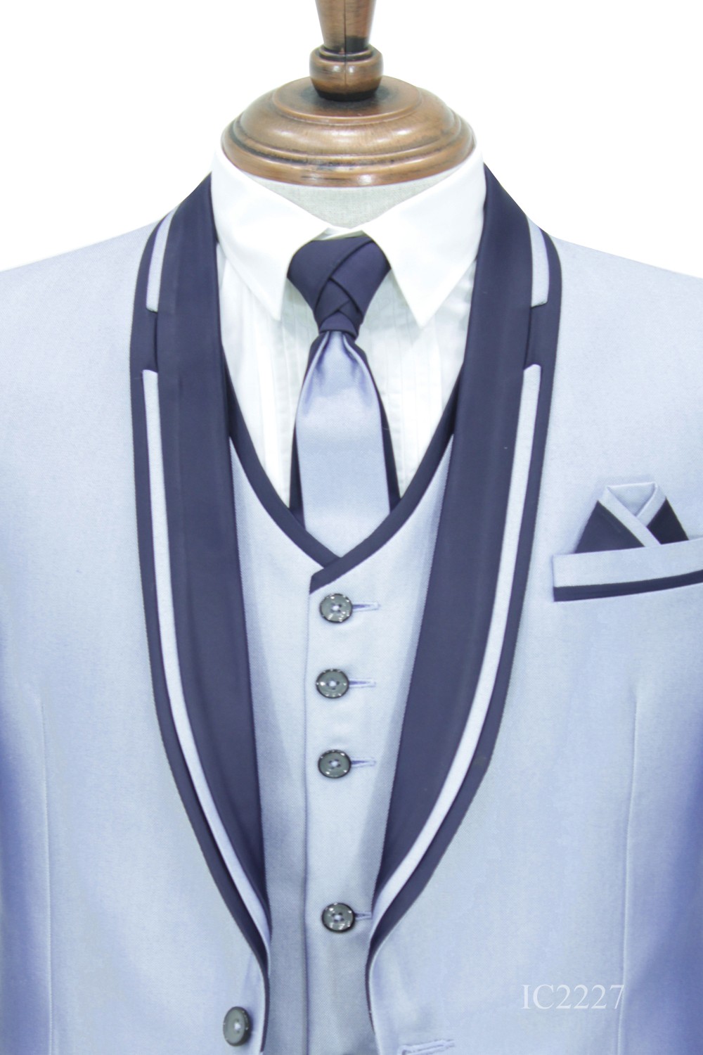 IC2227-5PC WEDDING SUITS