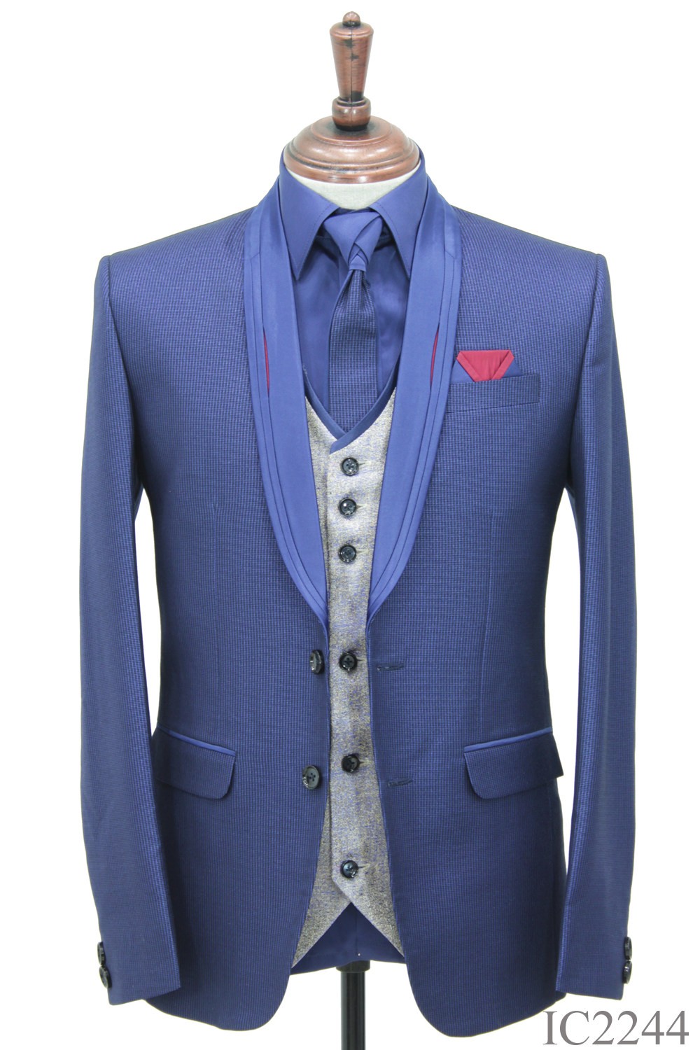 IC2244-5PC WEDDING SUITS