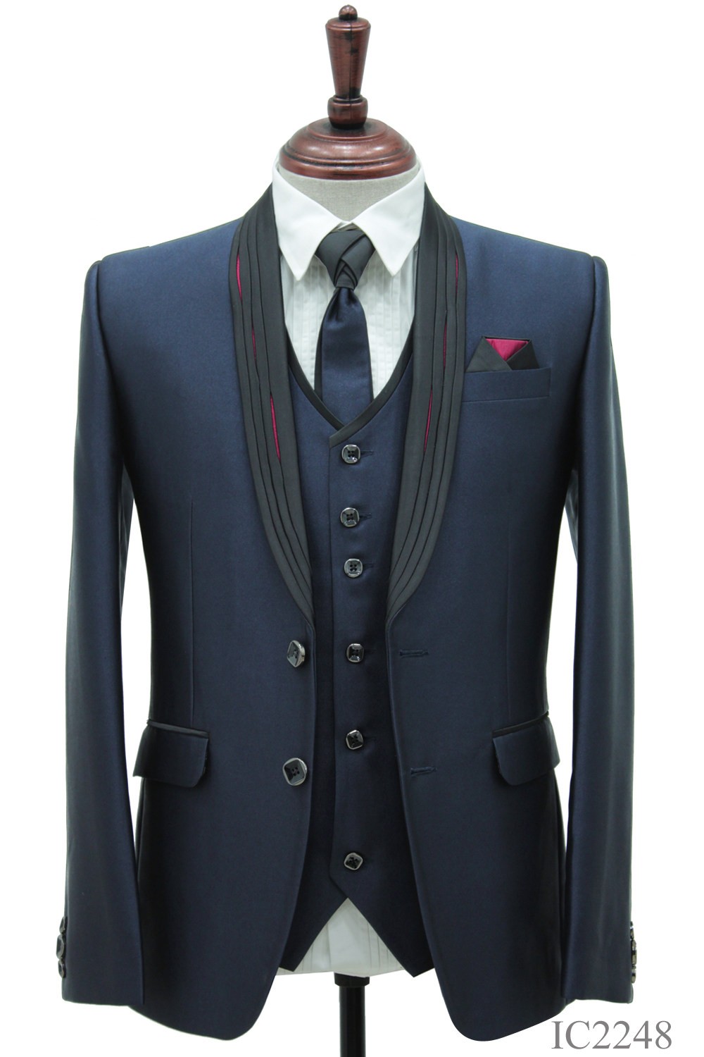 IC2248-5PC WEDDING SUITS