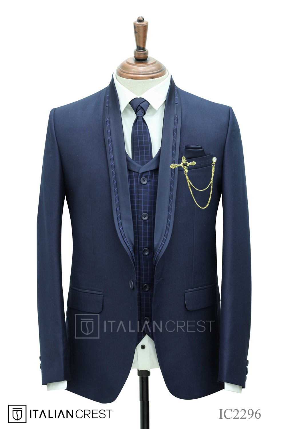 IC2296-5PC WEDDING SUITS