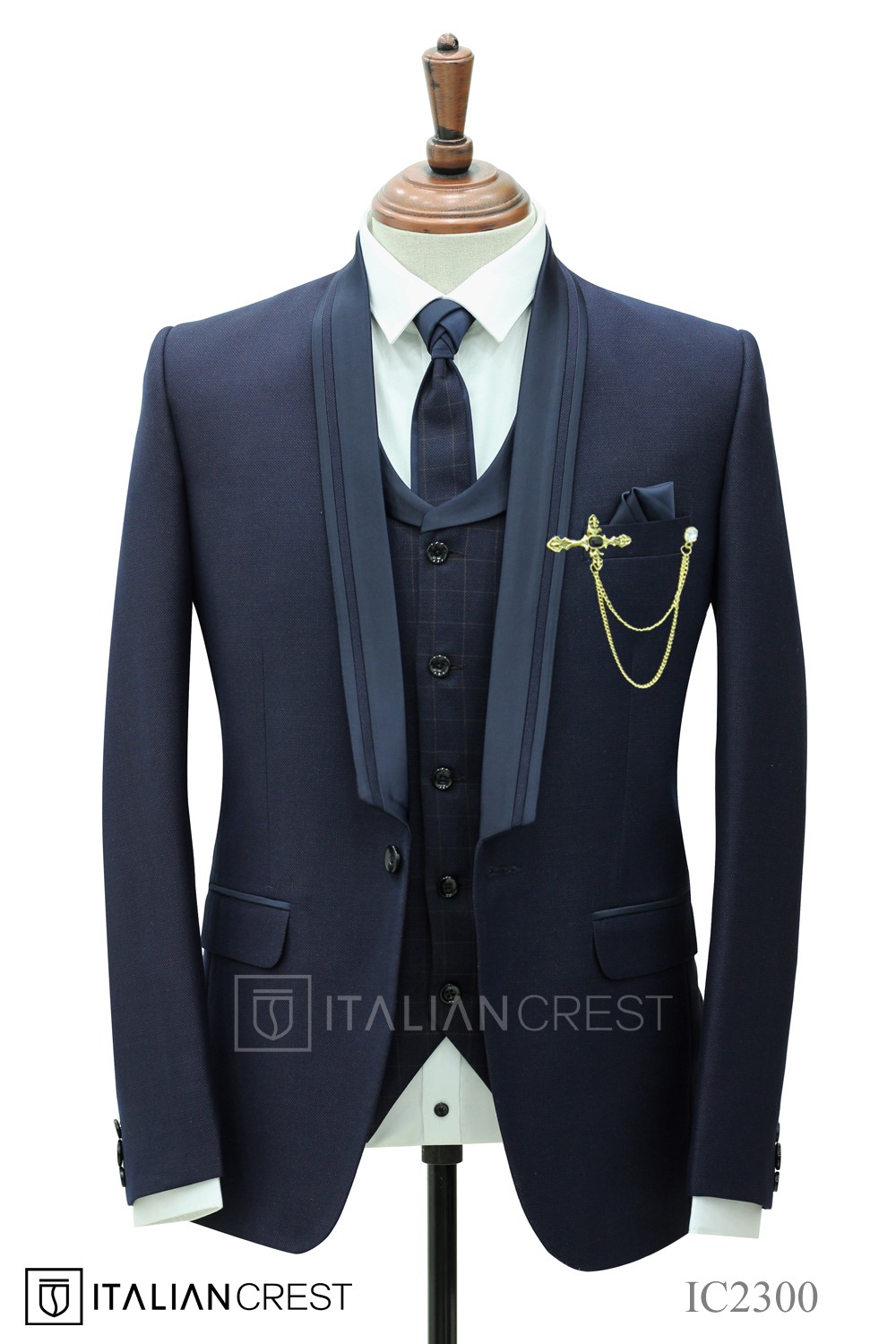 IC2300-5PC WEDDING SUITS