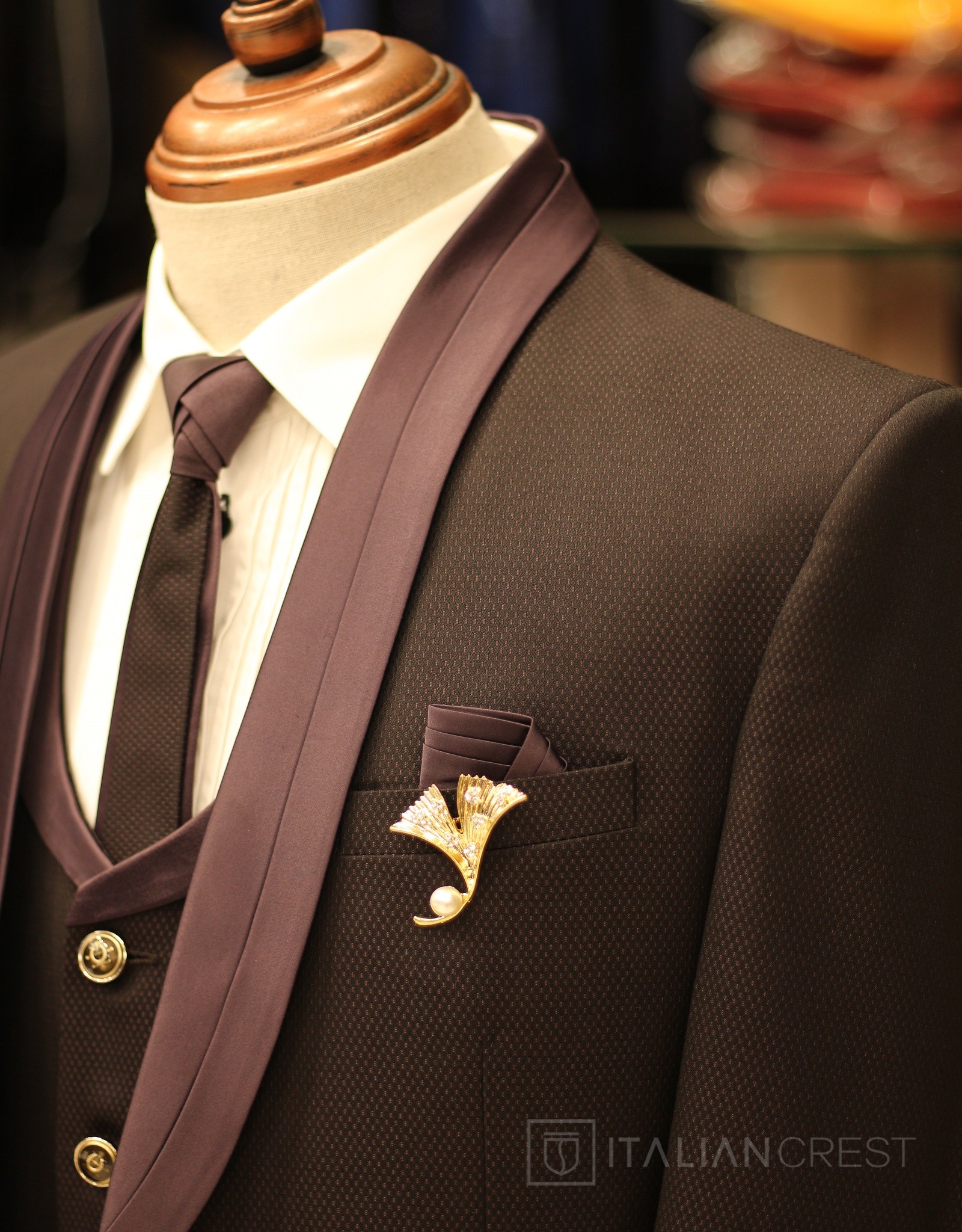 IC2331-5PC WEDDING SUITS