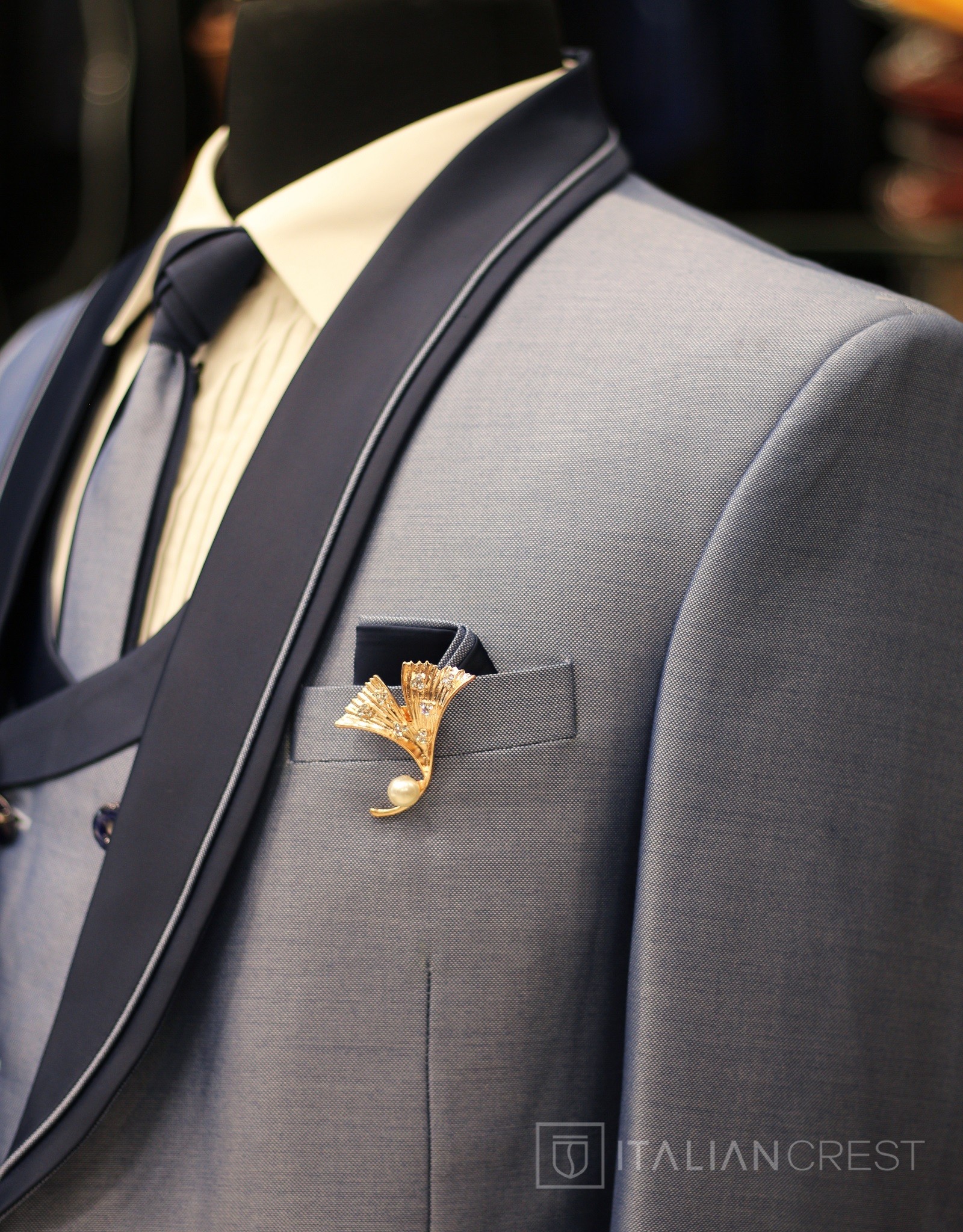 IC2333-5PC WEDDING SUITS