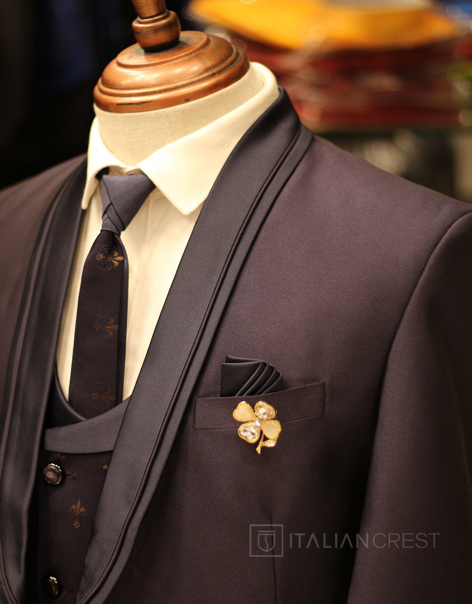 IC2339-5PC WEDDING SUITS
