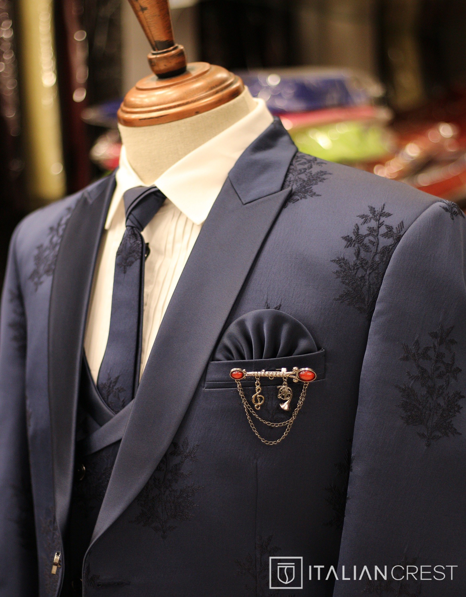 IC2548-5PC WEDDING SUITS