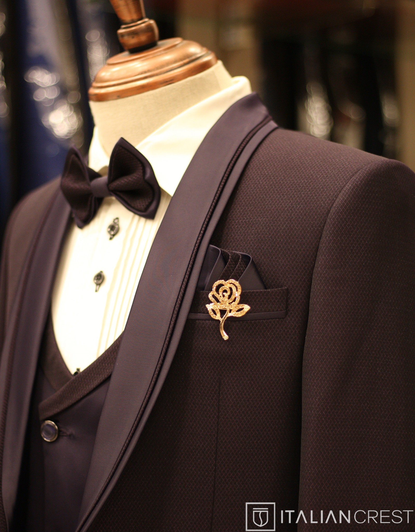 IC2581-5PC WEDDING SUITS