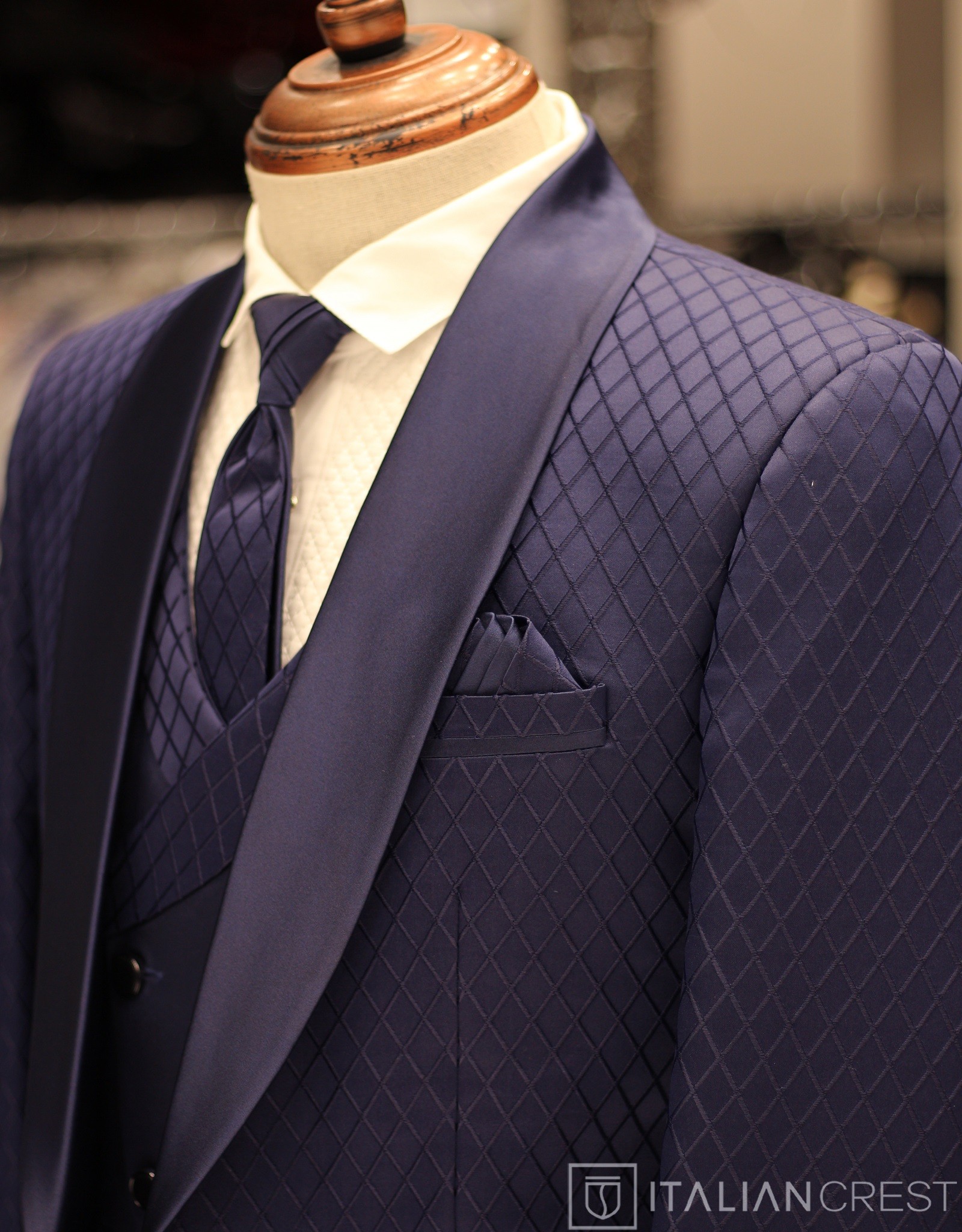 IC2631-5PC WEDDING SUITS