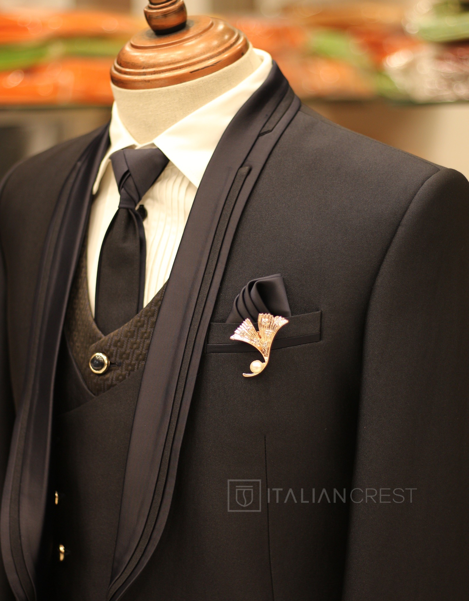 IC2701-5PC WEDDING SUITS
