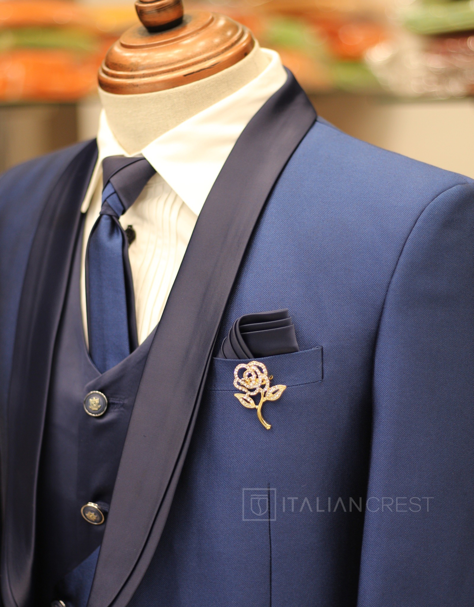IC2703-5PC WEDDING SUITS