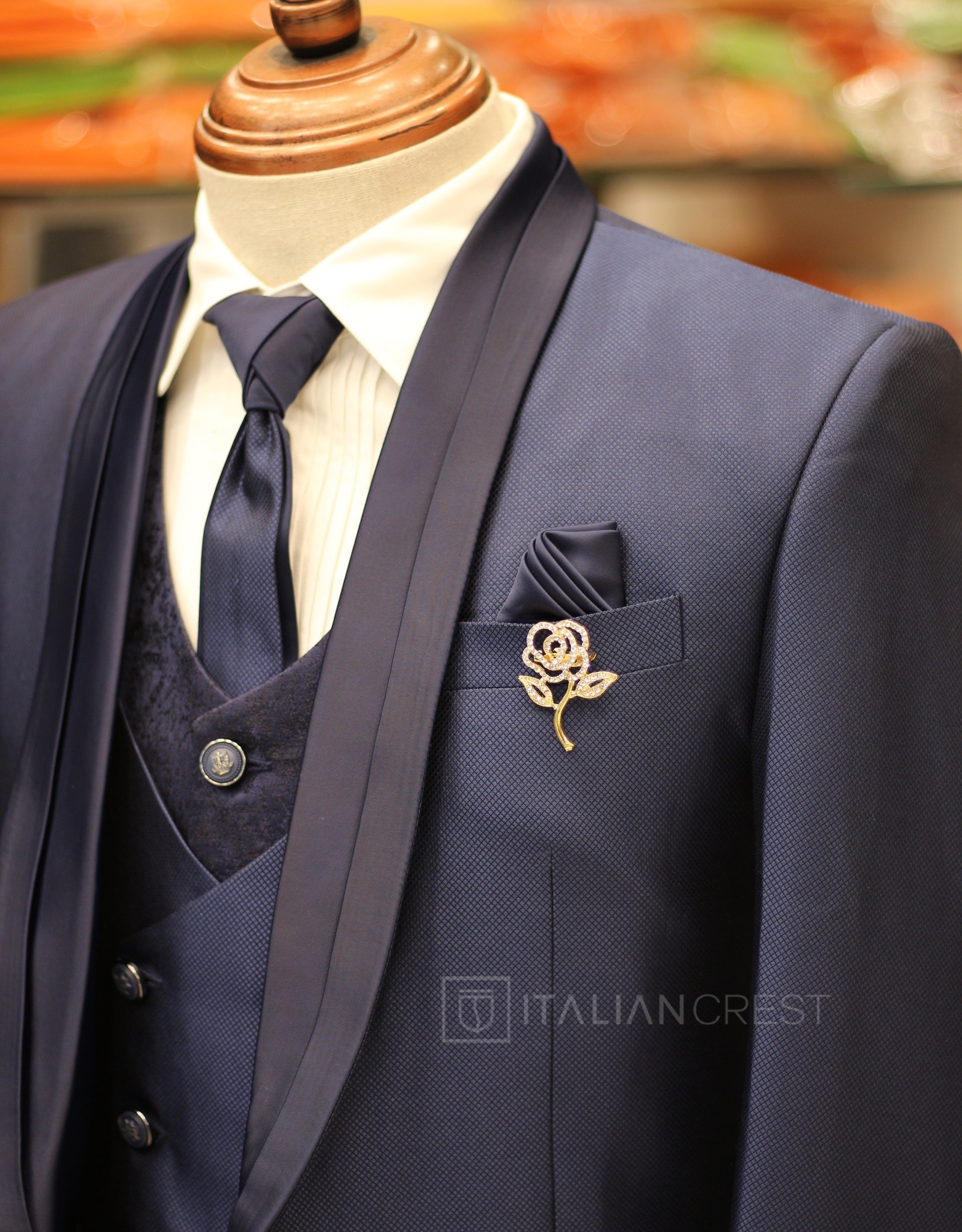 IC2706-5PC WEDDING SUITS