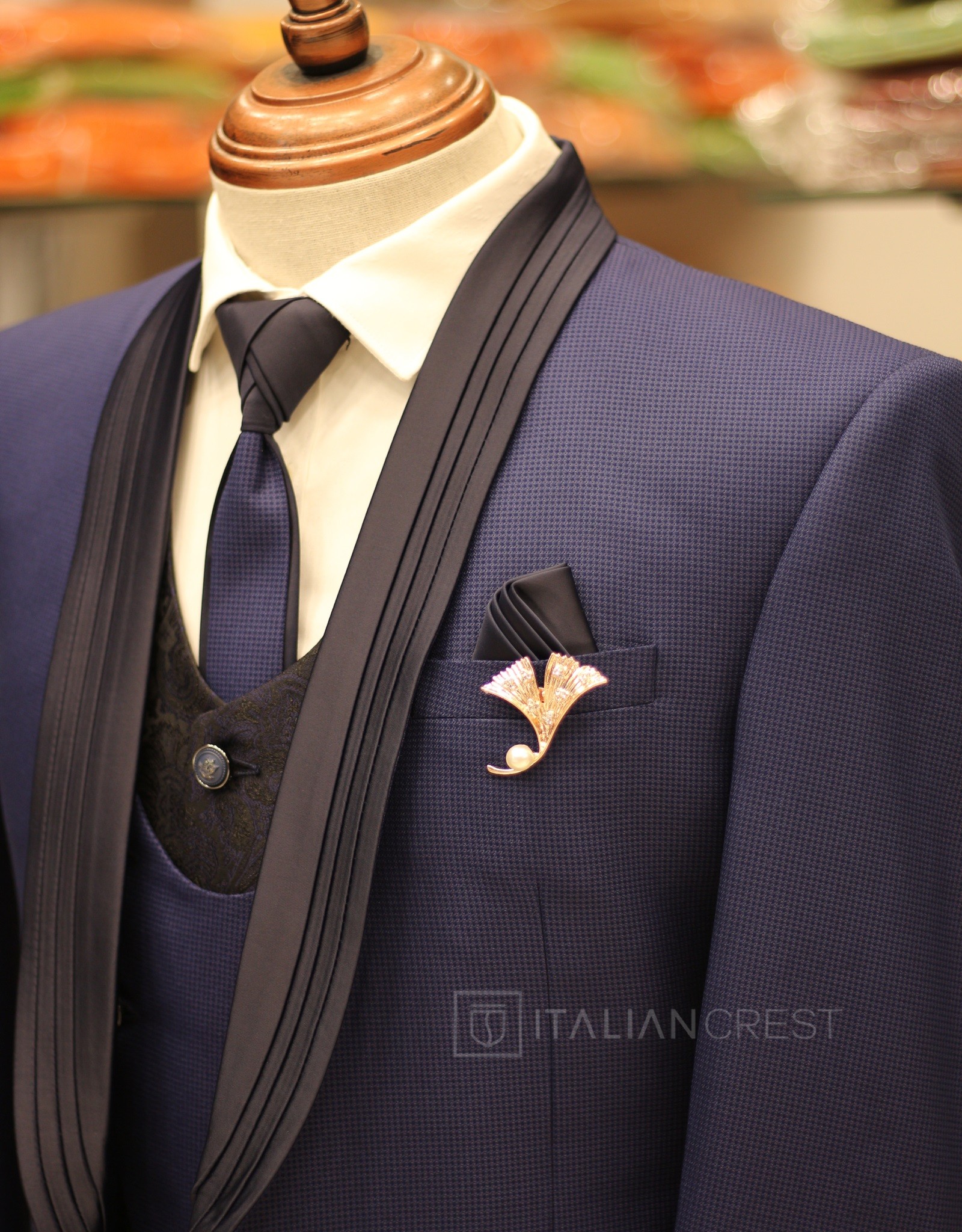 IC2707-5PC WEDDING SUITS