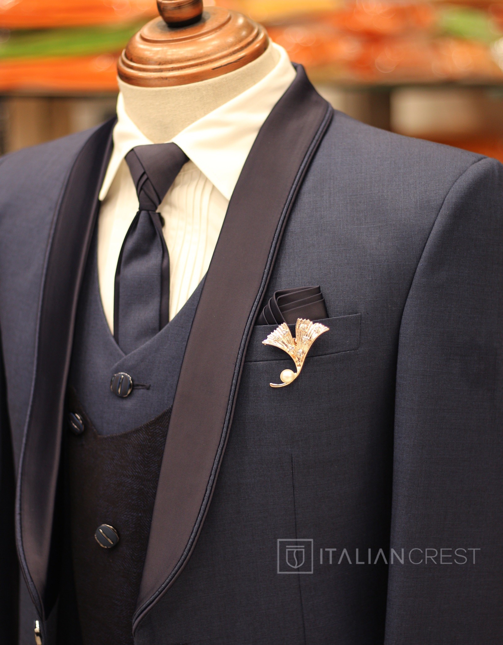 IC2709-5PC WEDDING SUITS