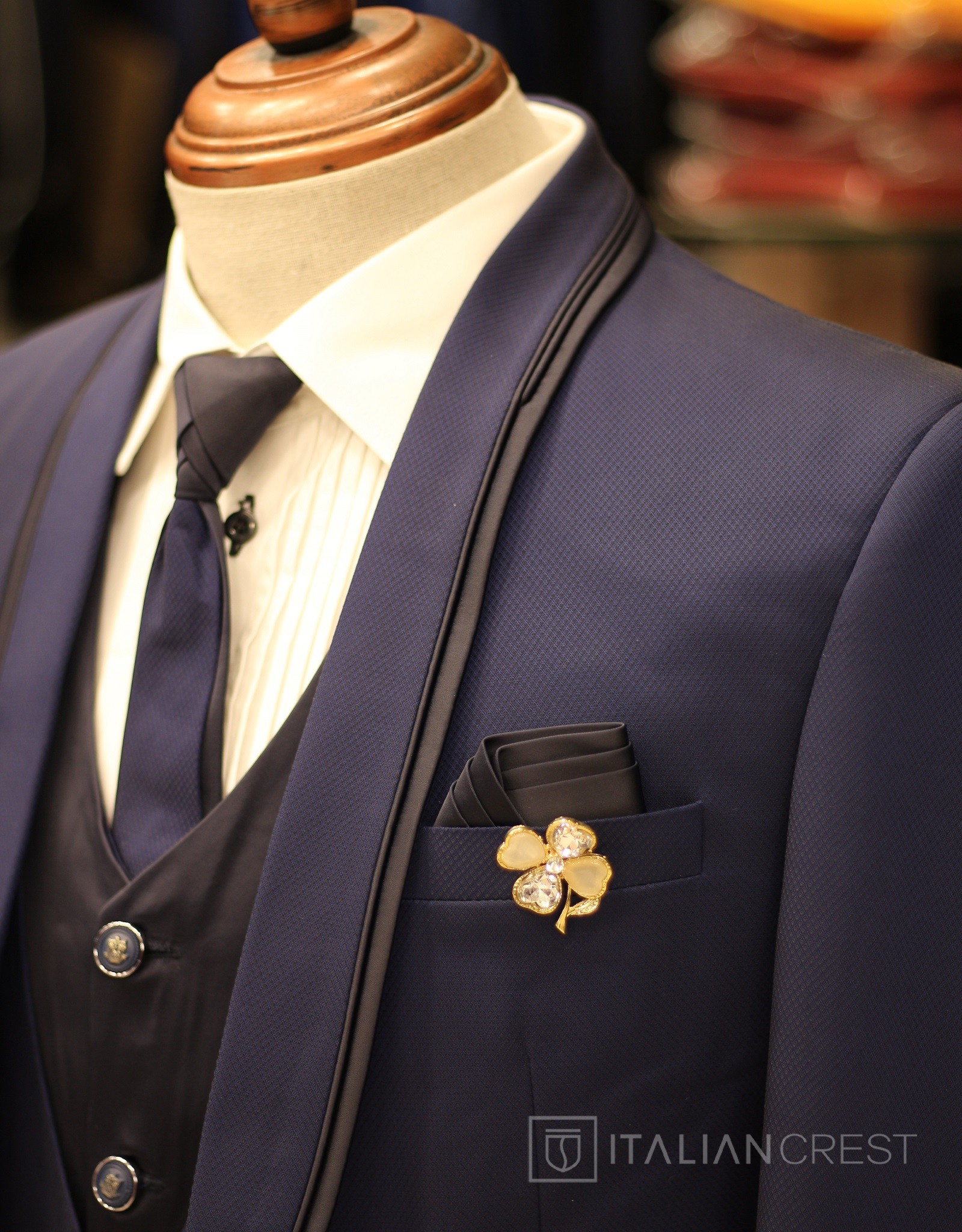 IC2712-5PC WEDDING SUITS