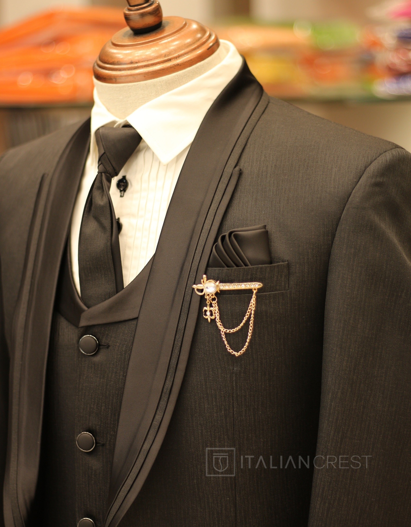 IC1177-5PC WEDDING SUITS