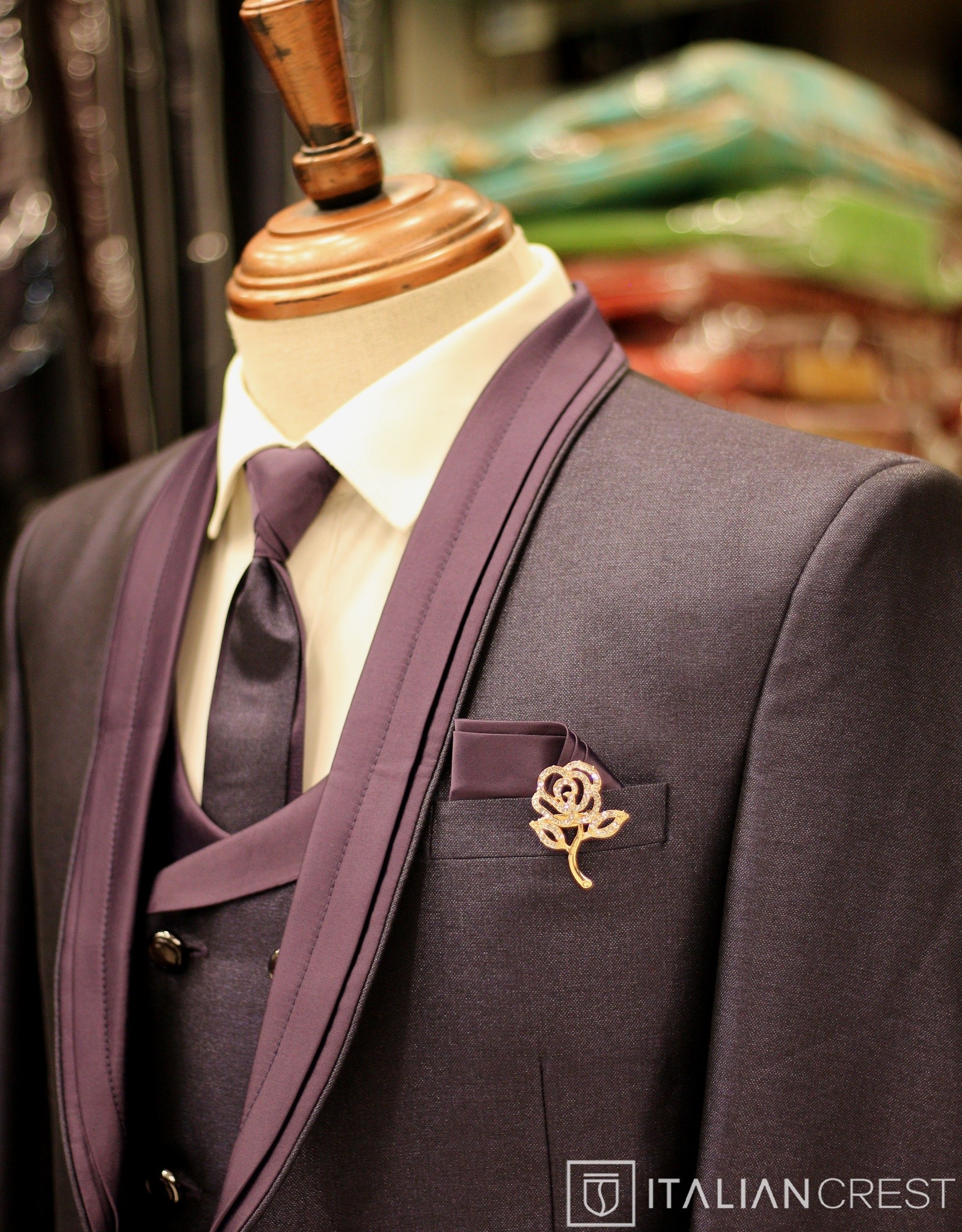 IC1219-5PC WEDDING SUITS