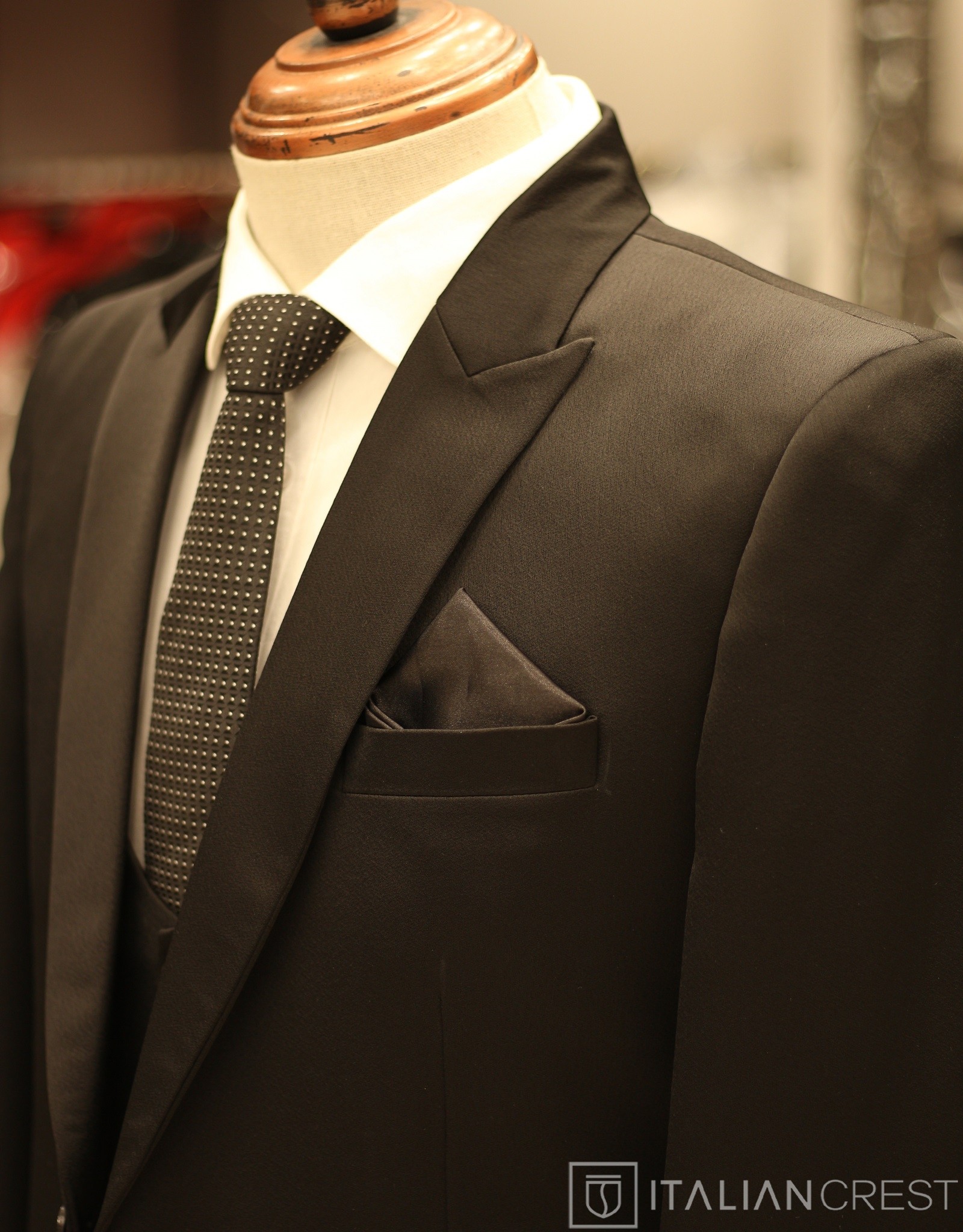 IC17536-3PC PEAK LAPEL SUITS