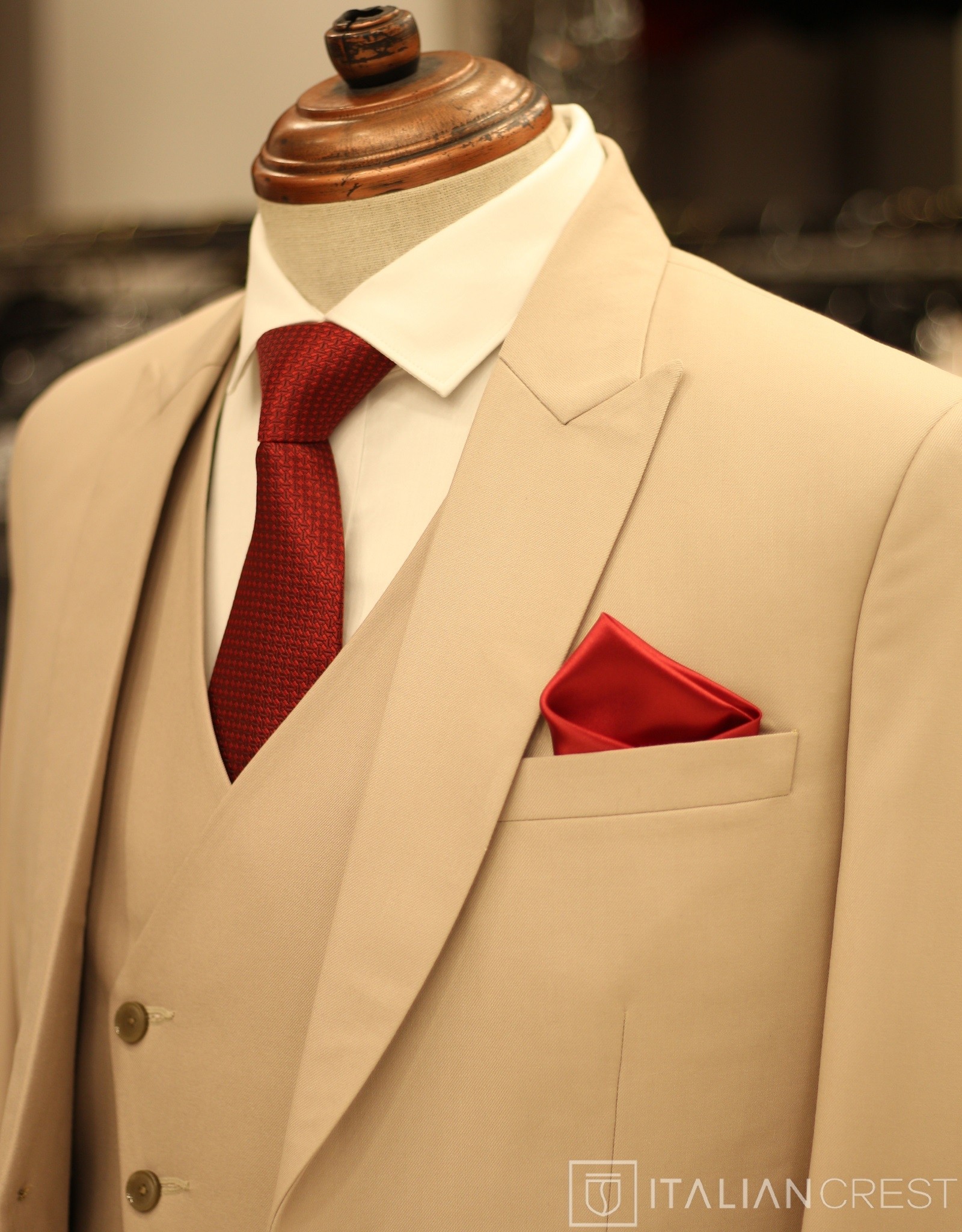 IC17546-3PC PEAK LAPEL SUITS