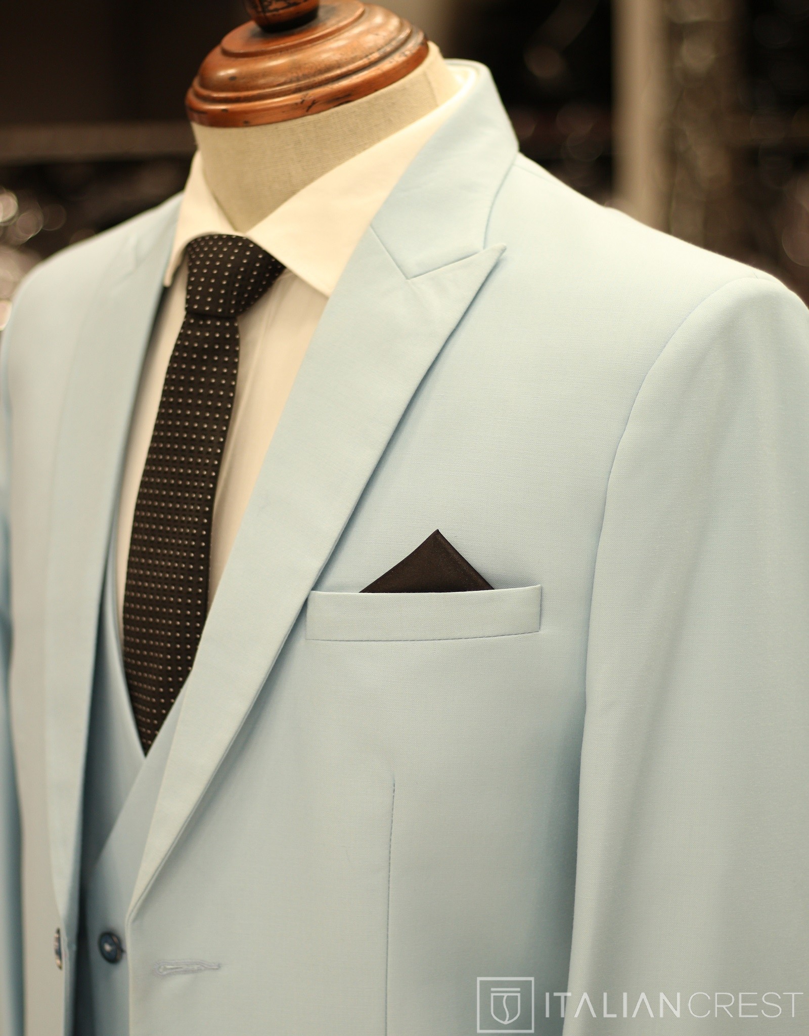 IC17688-3PC PEAK LAPEL SUITS
