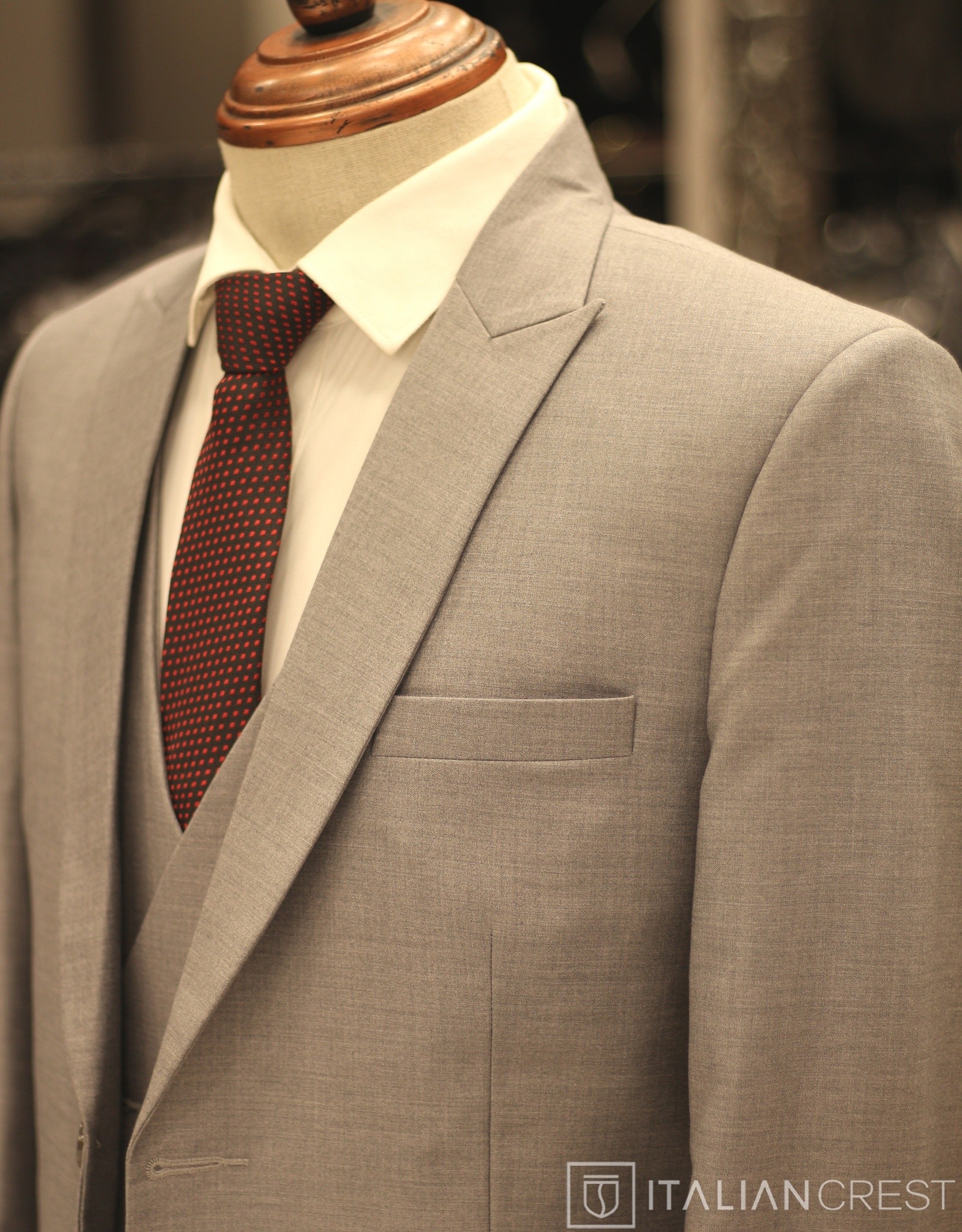 IC17690-3PC PEAK LAPEL SUITS