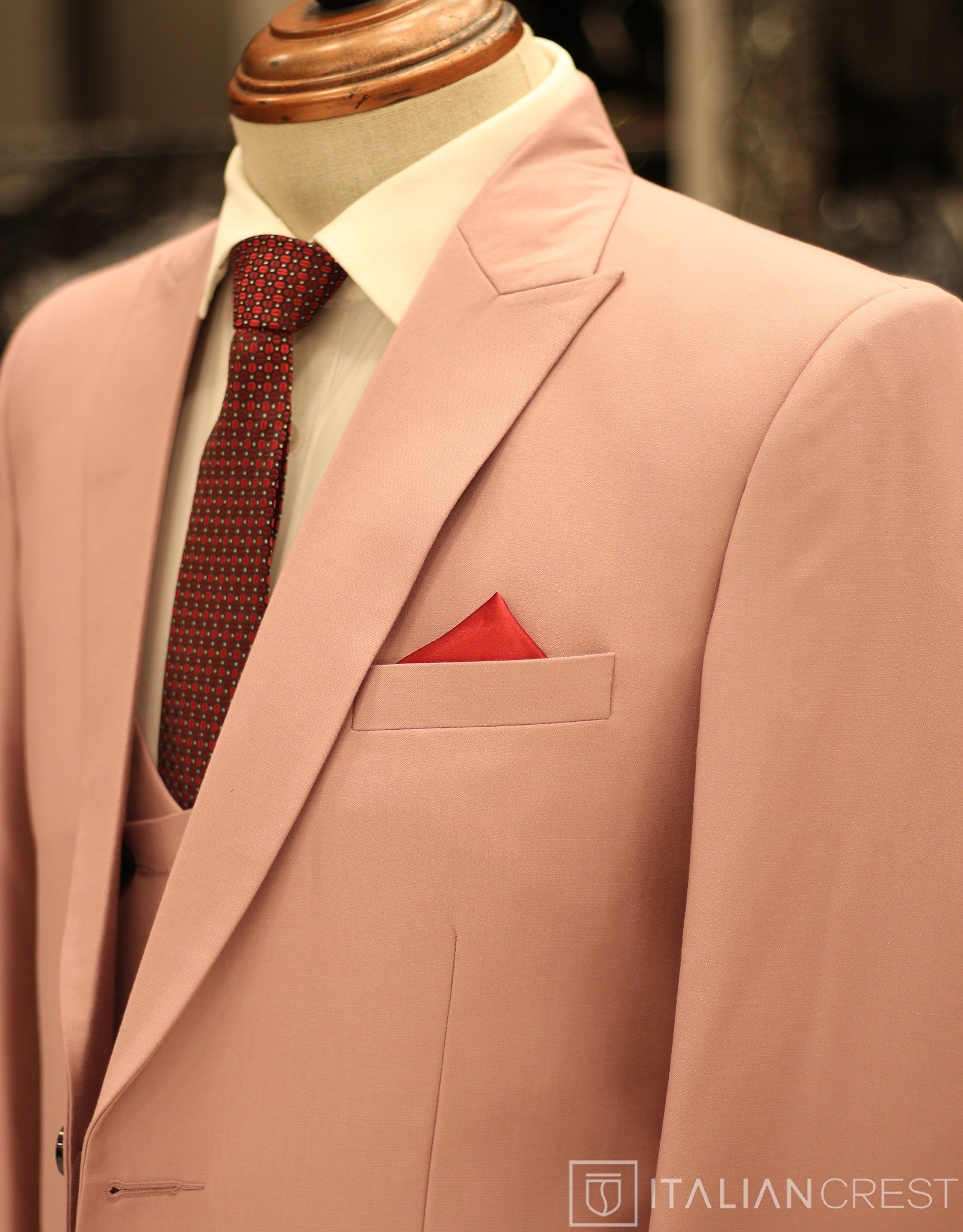 IC17694-3PC PEAK LAPEL SUITS