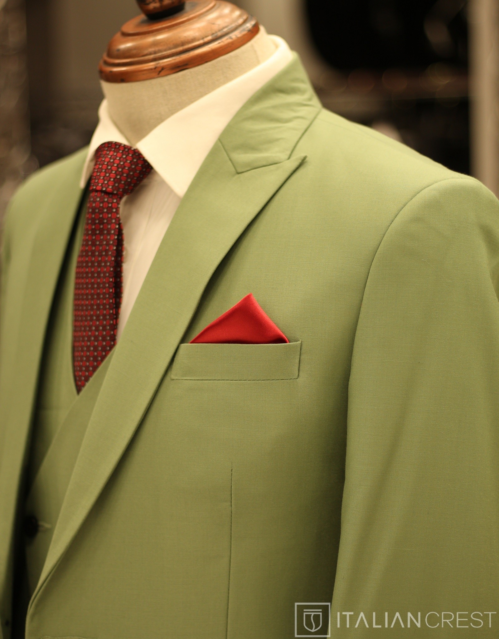 IC17695-3PC PEAK LAPEL SUITS