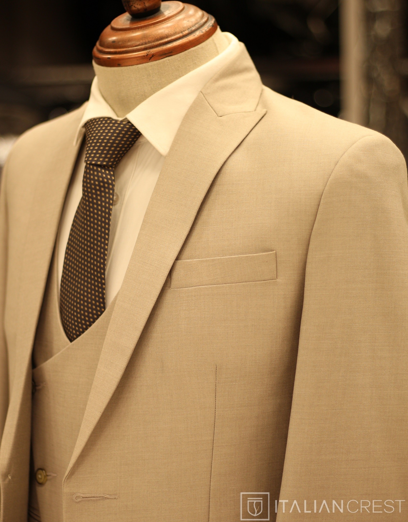 IC17700-3PC PEAK LAPEL SUITS