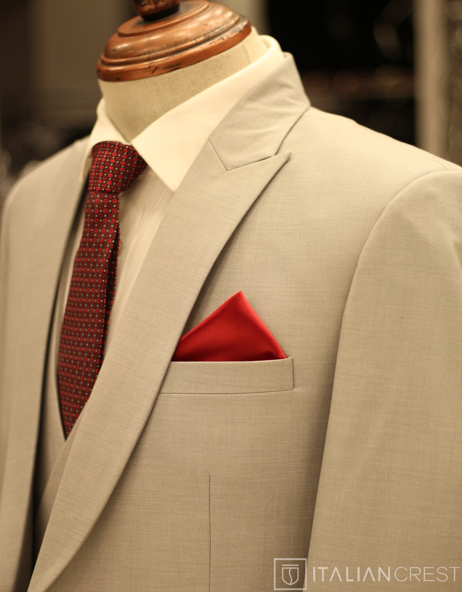 IC17833-3PC PEAK LAPEL SUITS