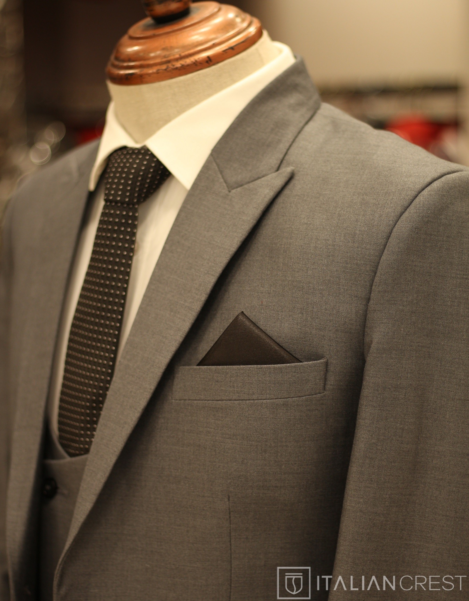 IC17834-3PC PEAK LAPEL SUITS