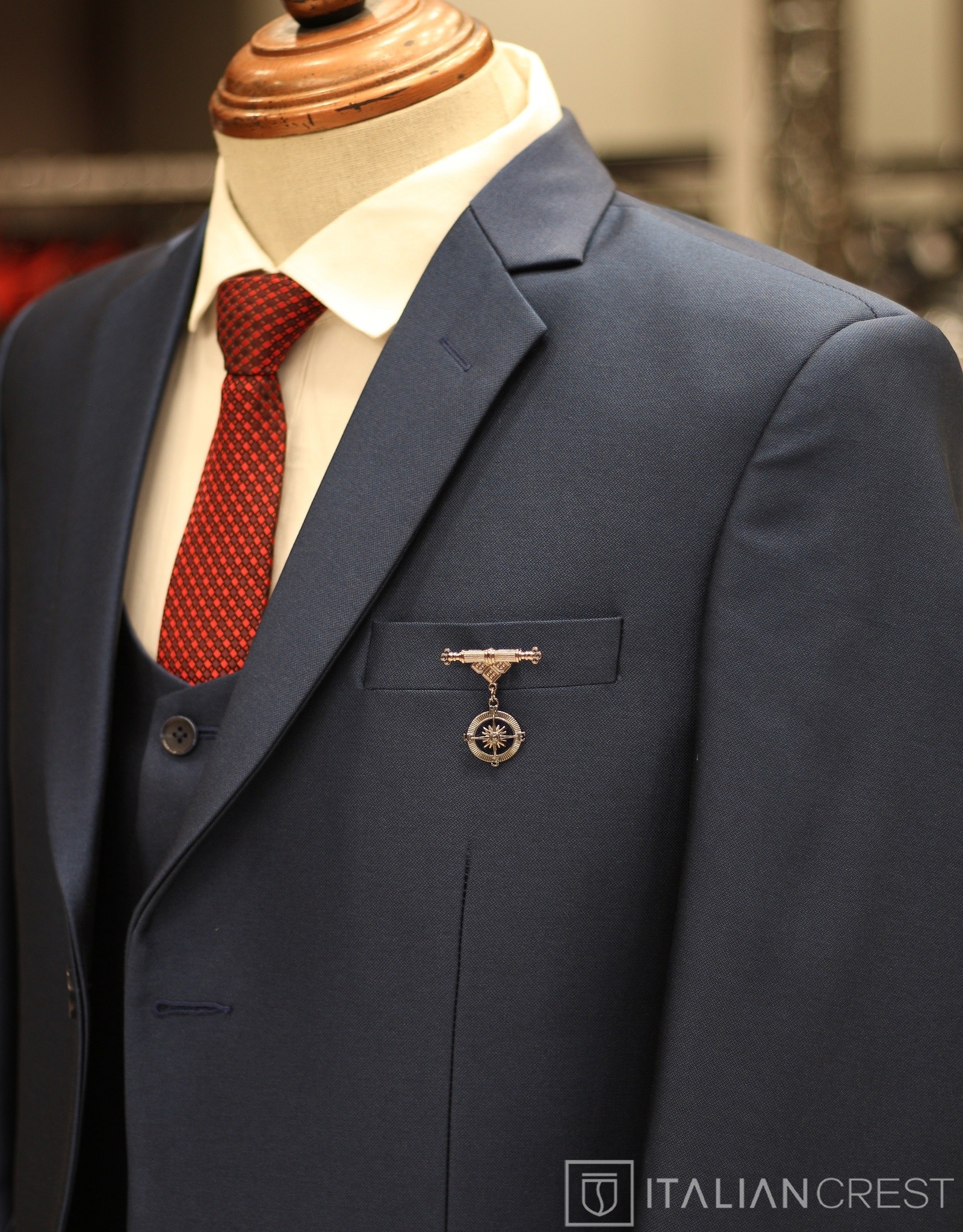 IC20207-3PC NOTCH LAPEL SUITS