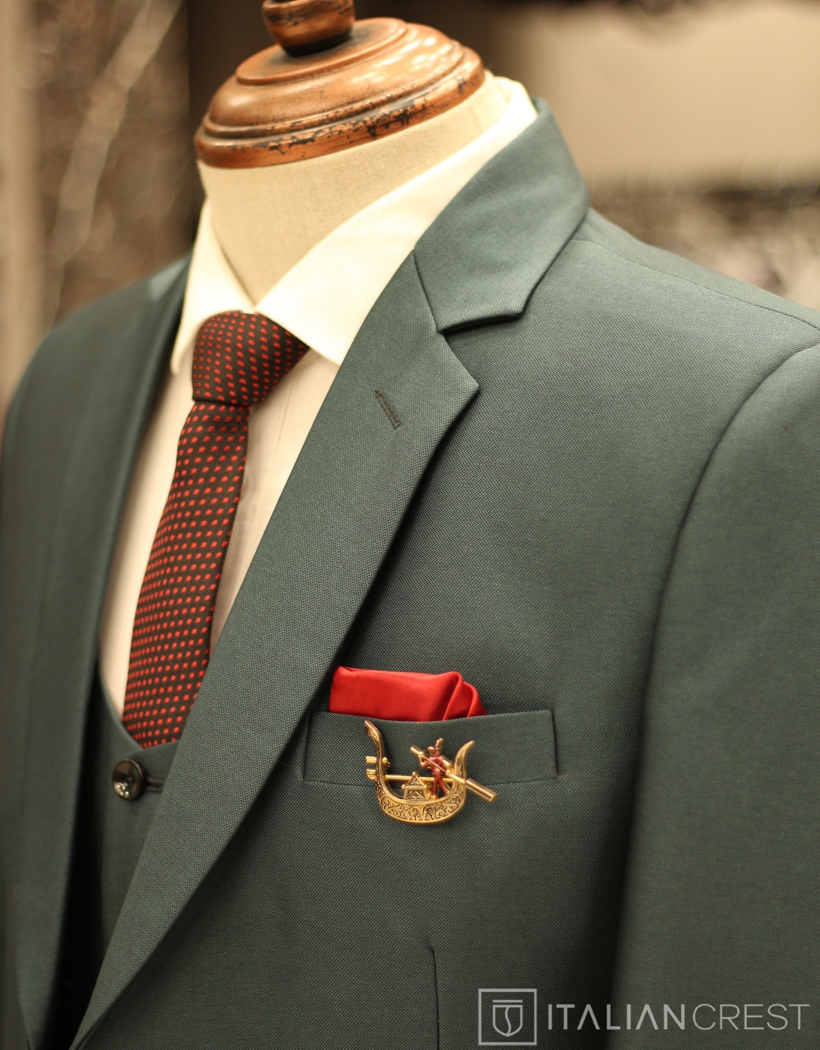 IC20208-3PC NOTCH LAPEL SUITS
