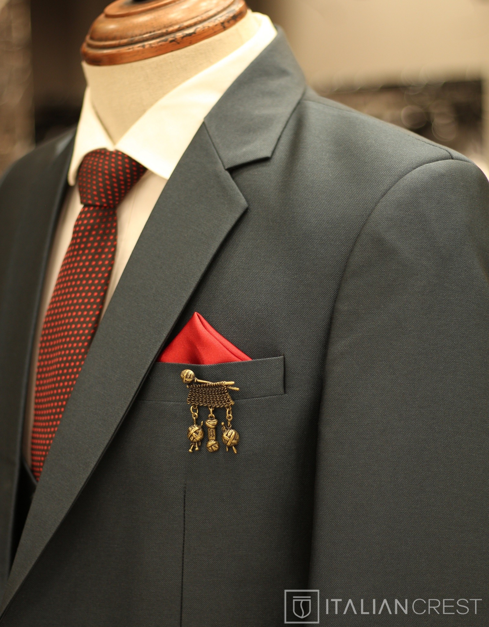 IC20209-3PC NOTCH LAPEL SUITS