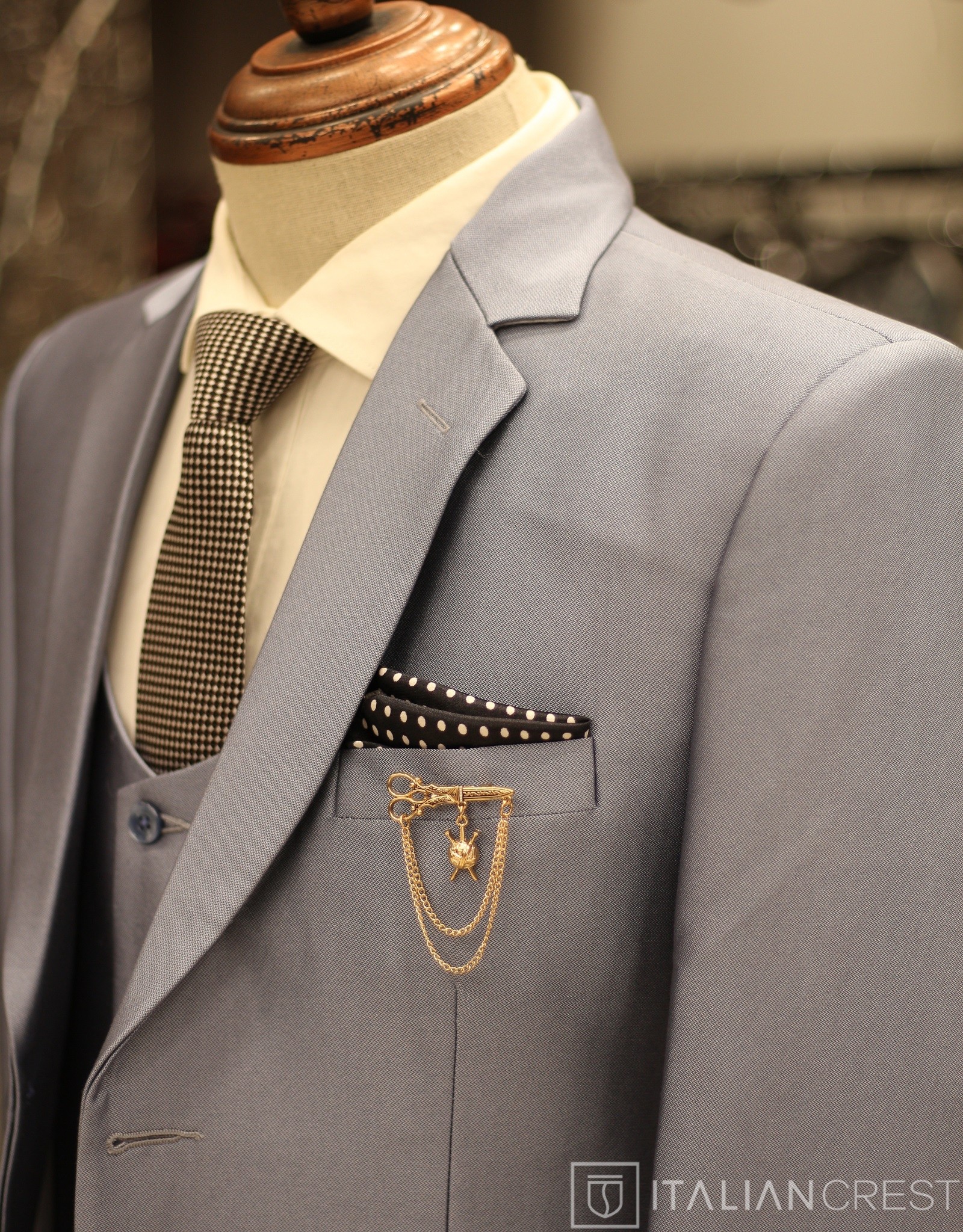 IC20210-3PC NOTCH LAPEL SUITS