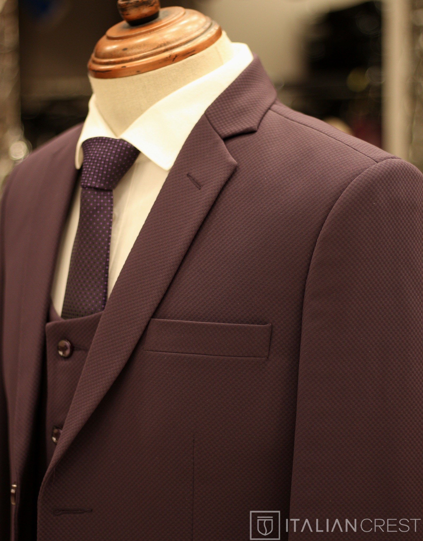 IC20214-3PC NOTCH LAPEL SUITS