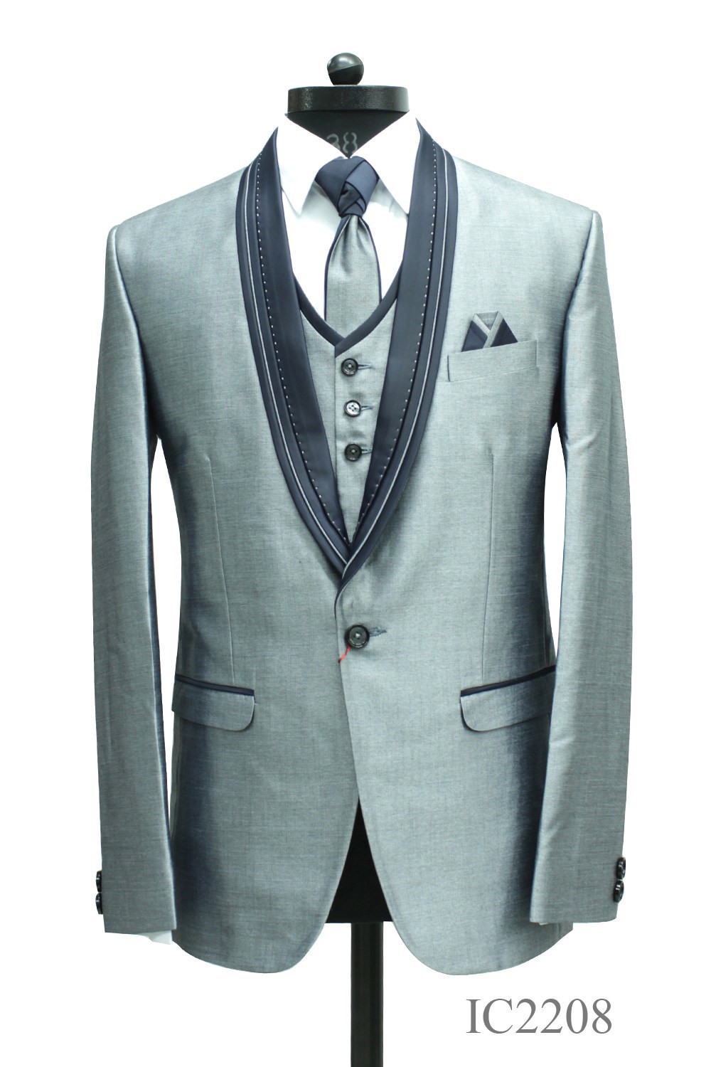 IC2208-5PC WEDDING SUITS