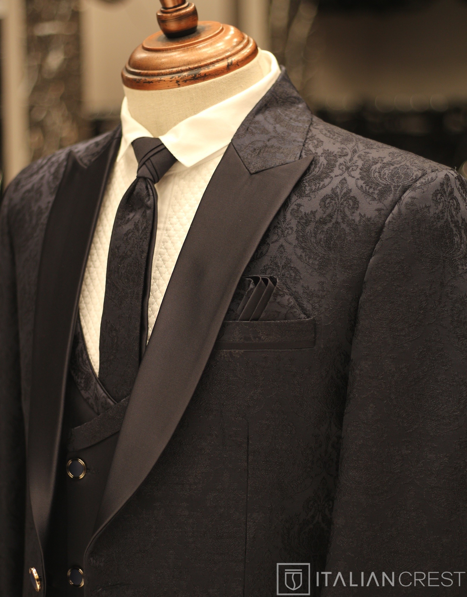 IC2632-5PC WEDDING SUITS