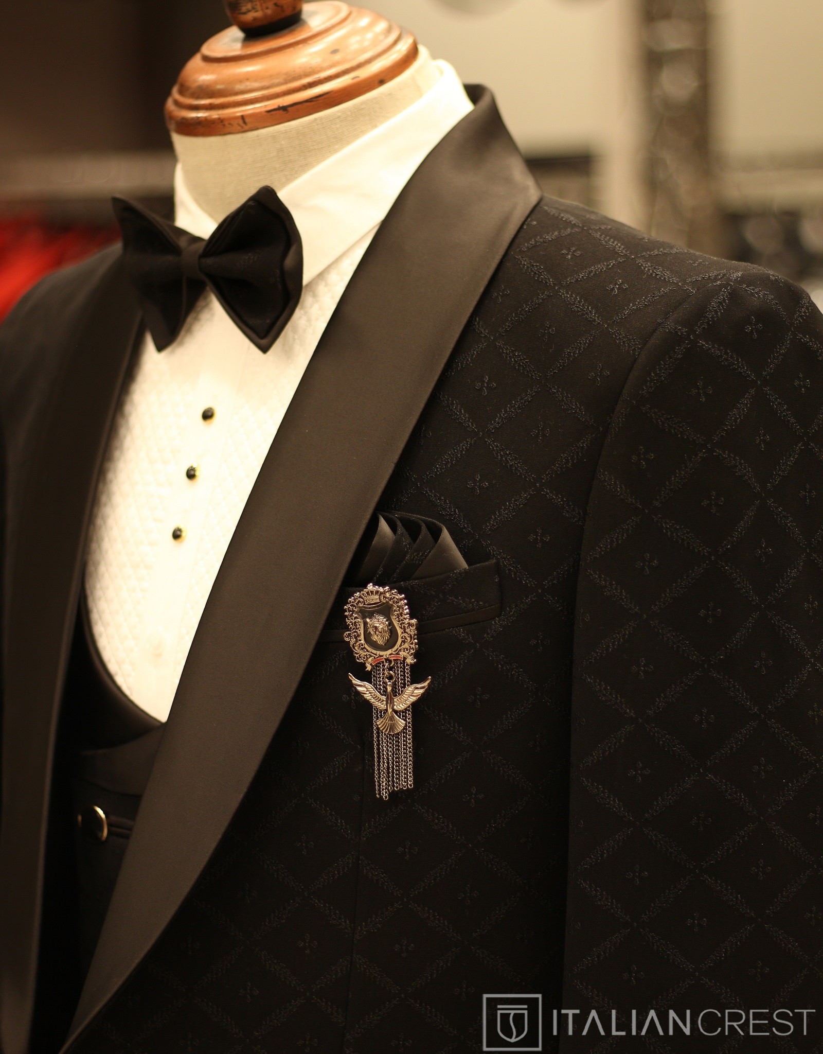 IC2668-5PC WEDDING SUITS