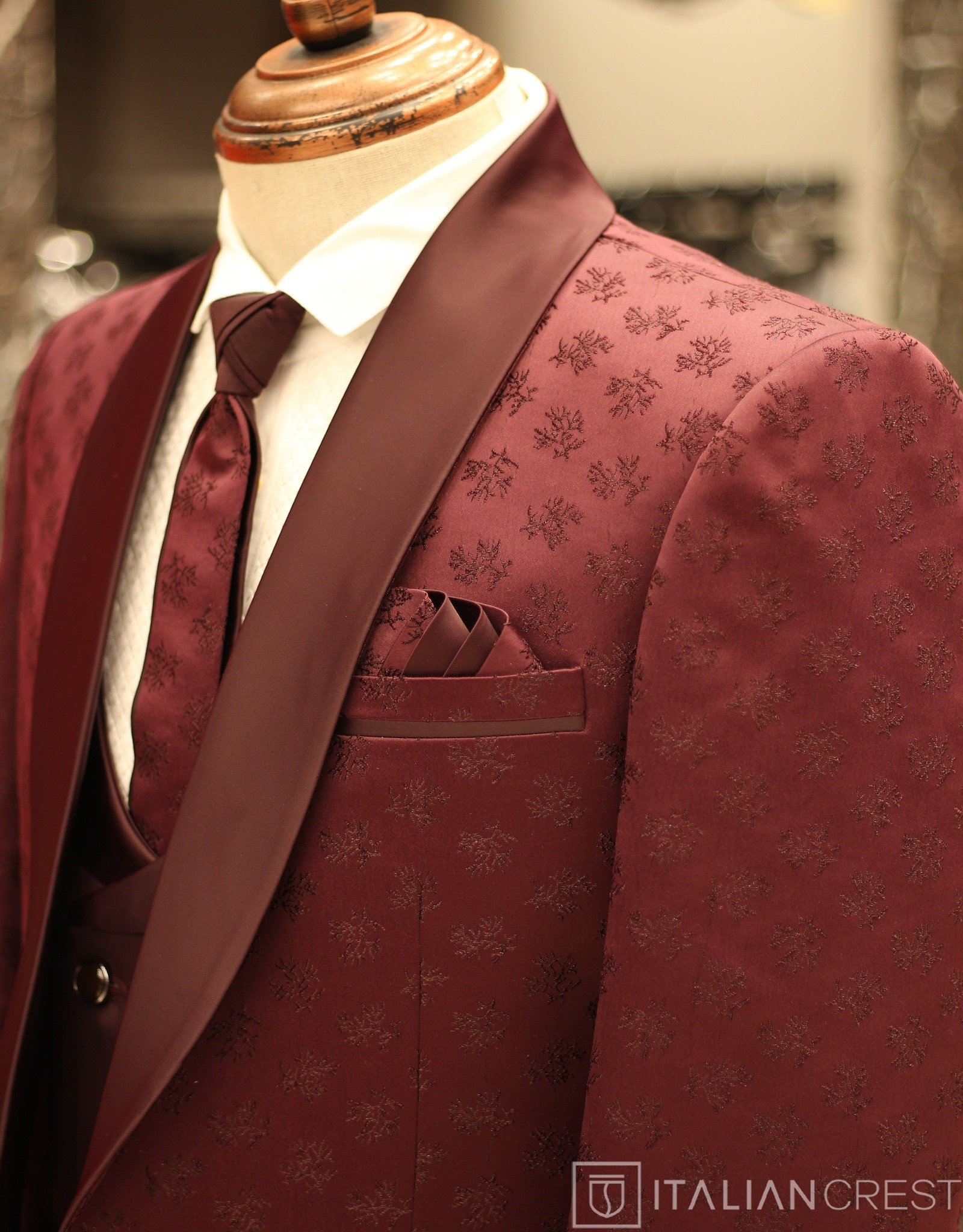 IC2673-5PC WEDDING SUITS