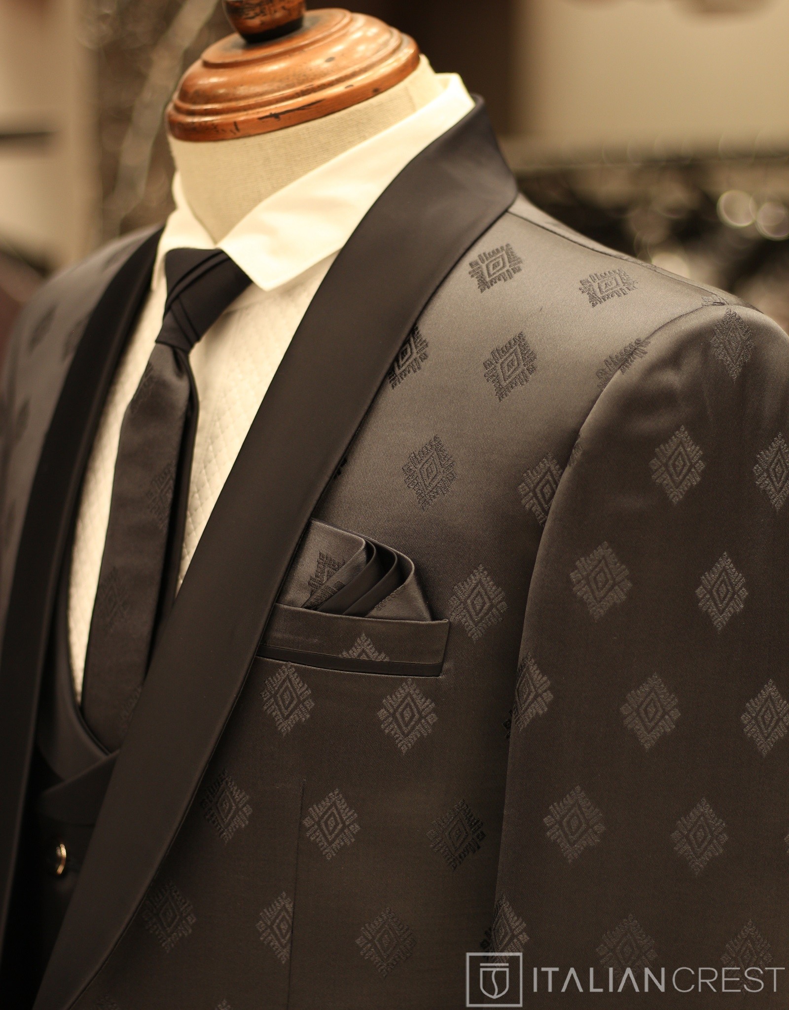 IC2717-5PC WEDDING SUITS