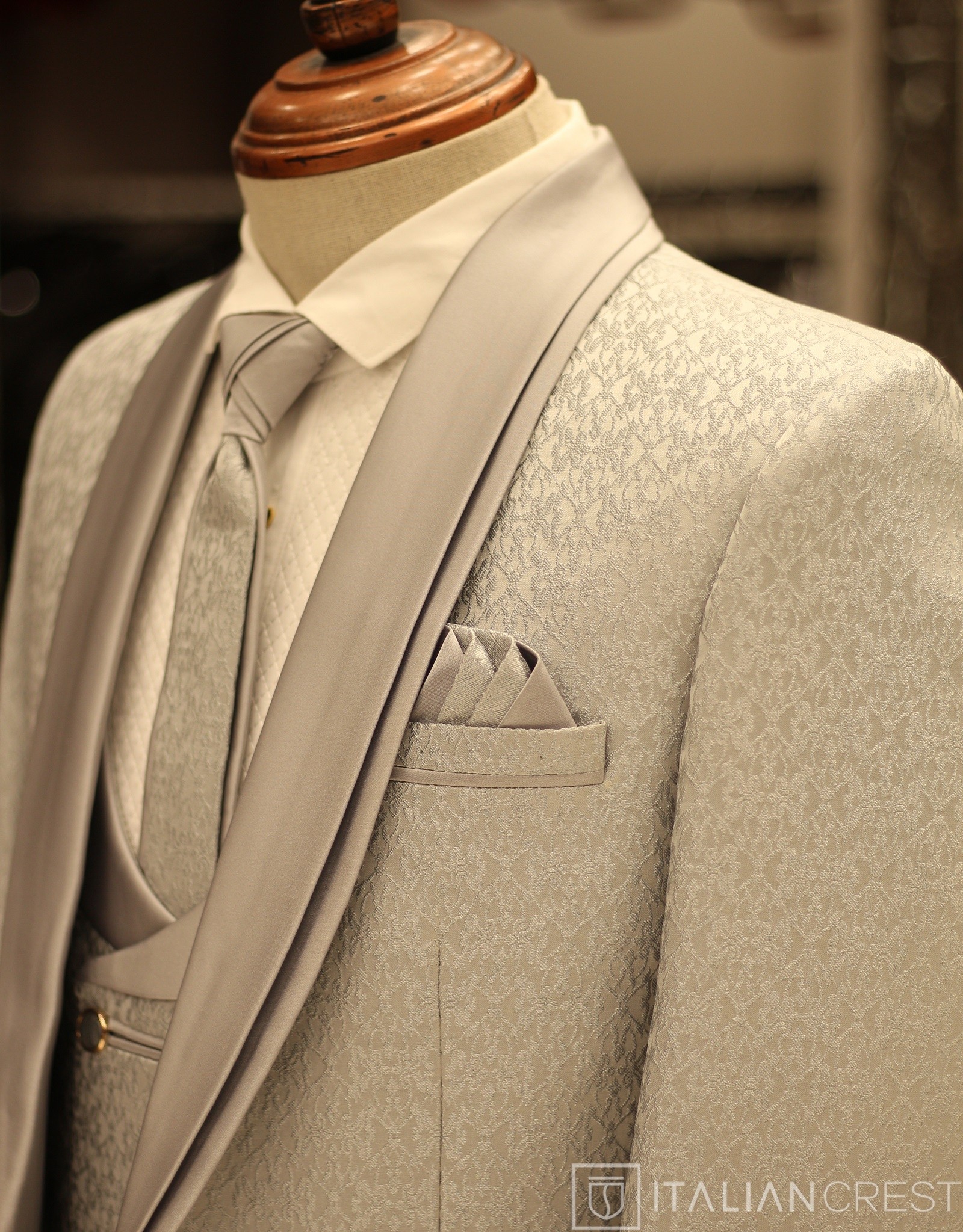 IC2721L-5PC WEDDING SUITS